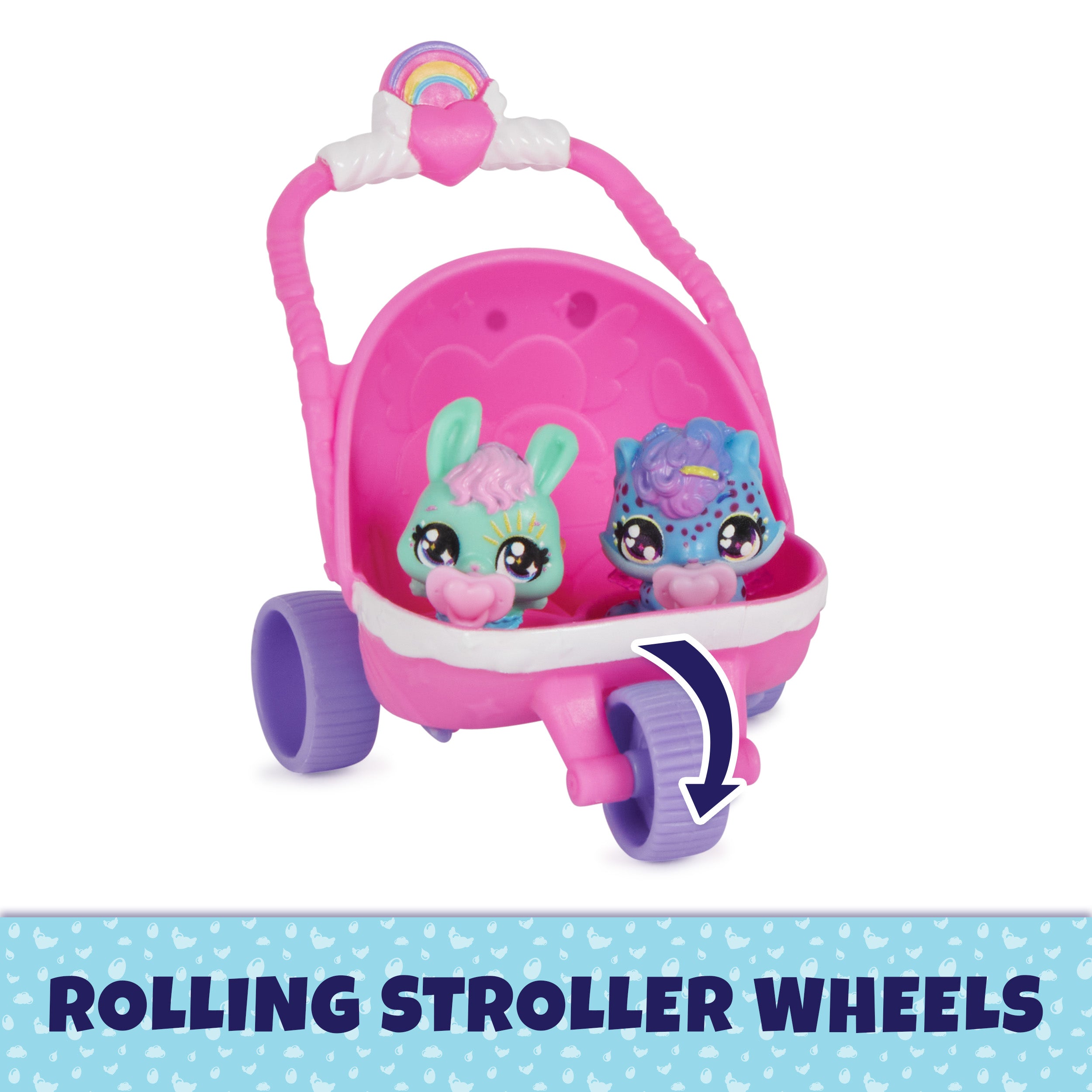 Hatchimals Water Hatch: Strollin' Surprise Egg Toys for 3+ Kids