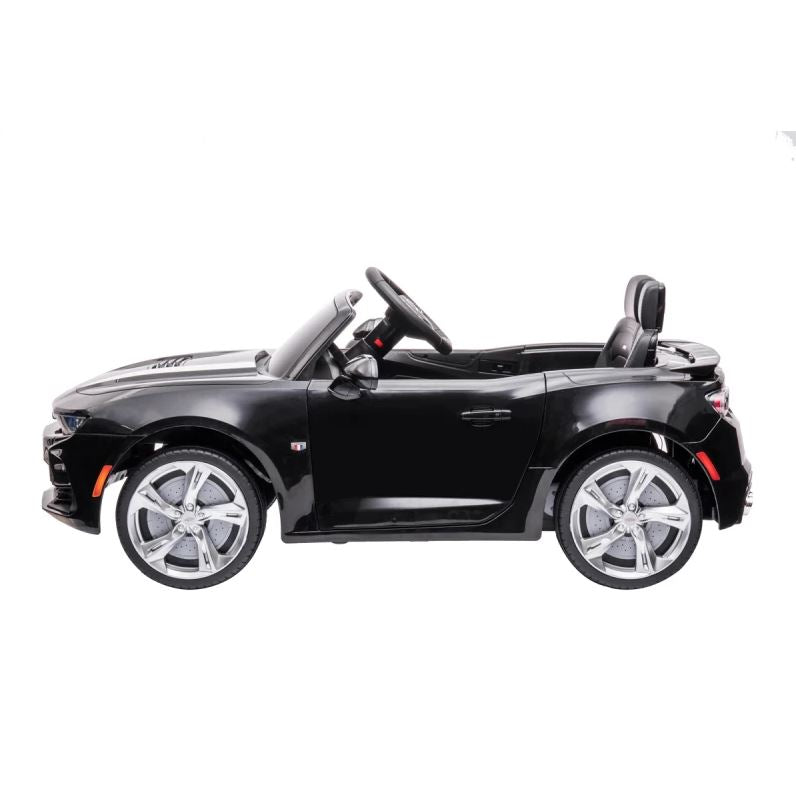 Hot Deal! 12 Volt Electric Black Chevrolet Camaro Ride - On Toy for Kids
