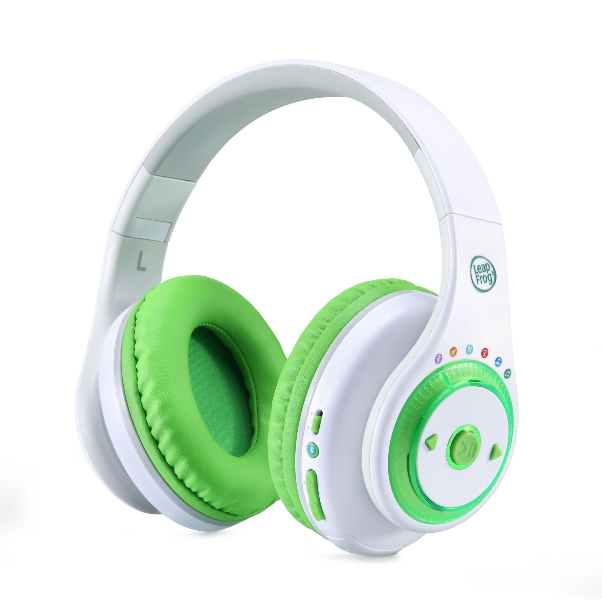 LeapFrog LeapPods Max: Kid-Safe Over-Ear Interactive Headphones