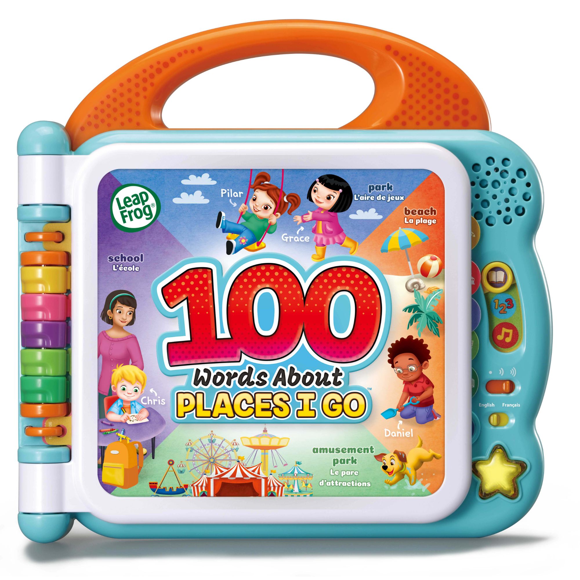 LeapFrog Bilingual Learning Book: 100 Words for Kids about Places They Go