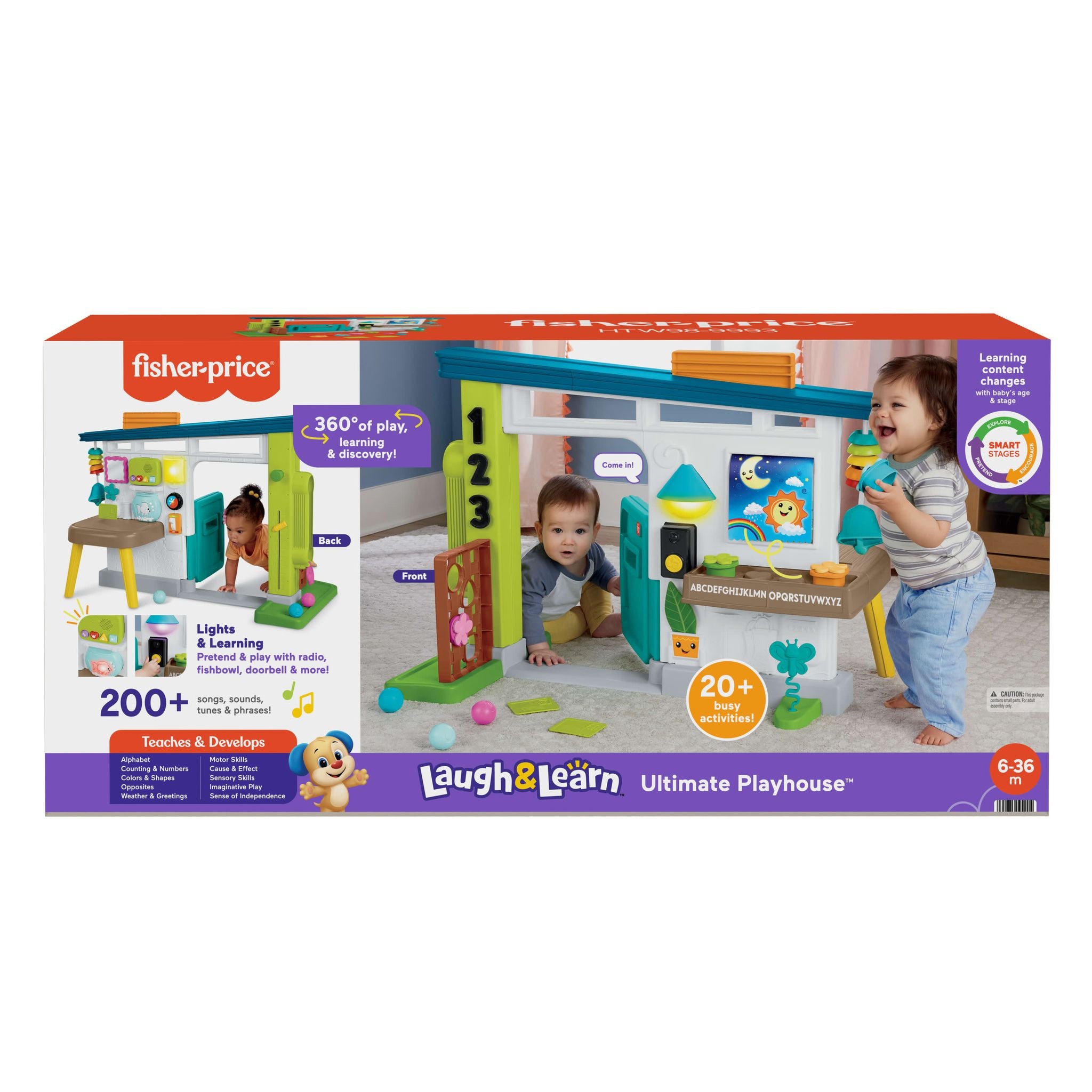 Fisher-Price Ultimate Laugh & Learn Electronic Playhouse for Babies