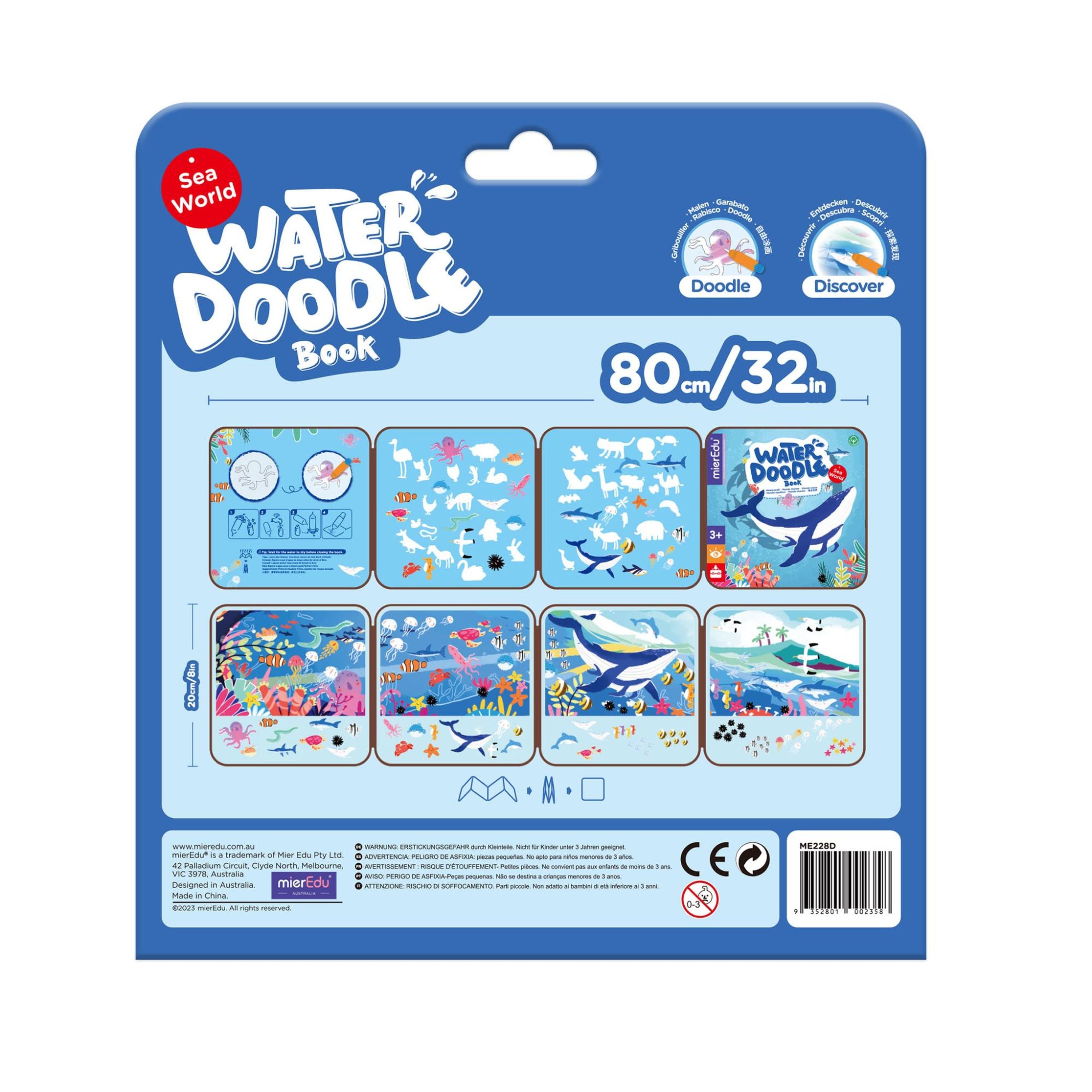 Assorted Styles Magic Water Painting Doodle Book for Kids