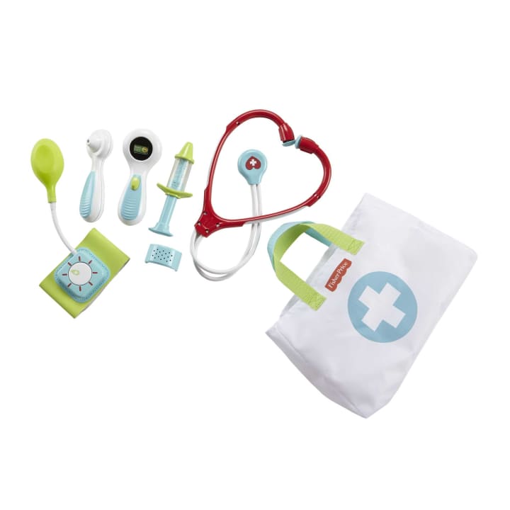 Fisher-Price Interactive Medical Kit Playset for Preschool Fun