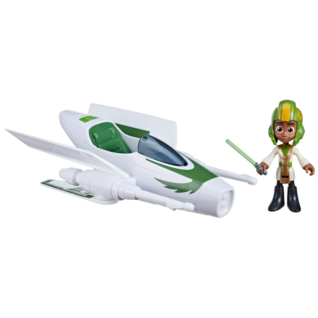Hot Deal! Star Wars Young Jedi Adventures Kai Brightstar Vehicle Set for Preschoolers