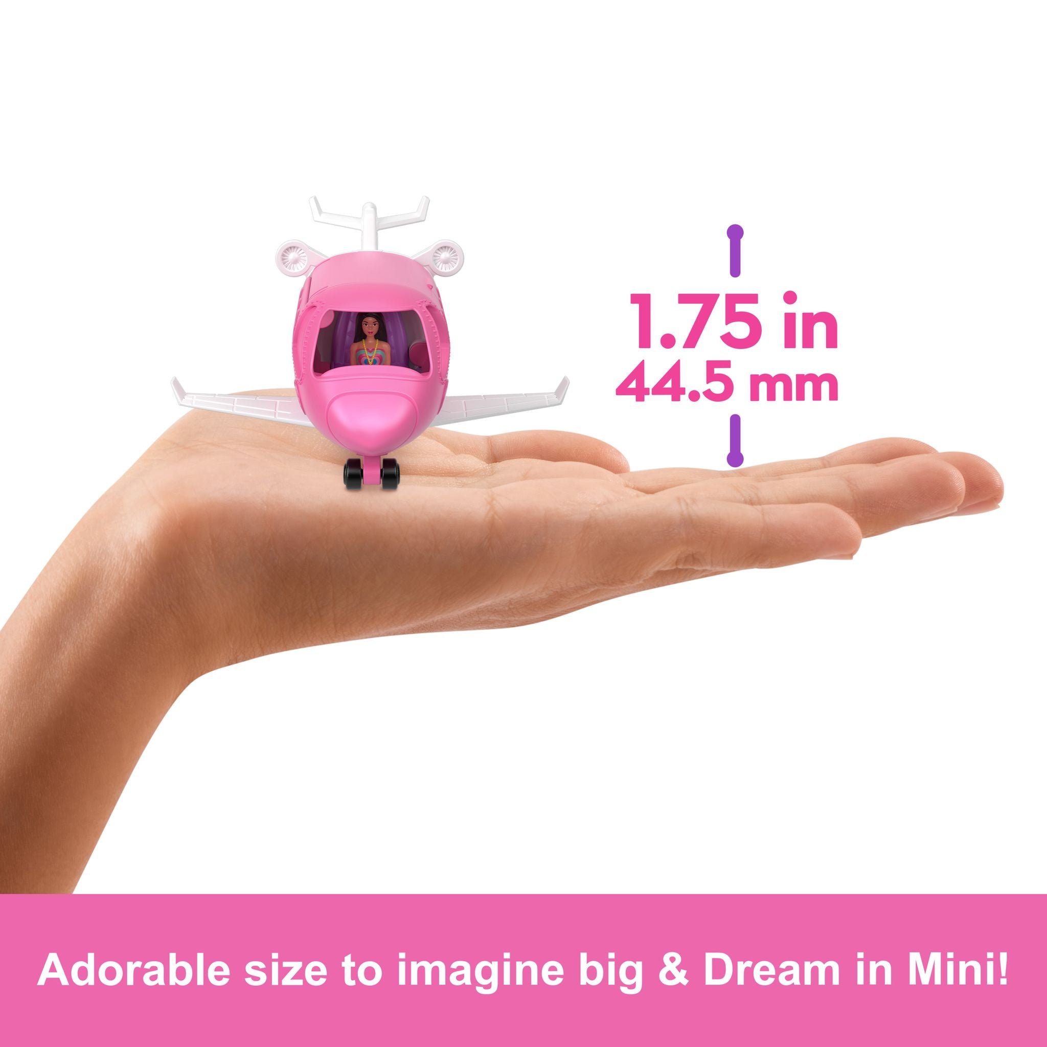Hot Sale! Mini Barbie Dreamplane in Barbieland with Color - Changing Feature