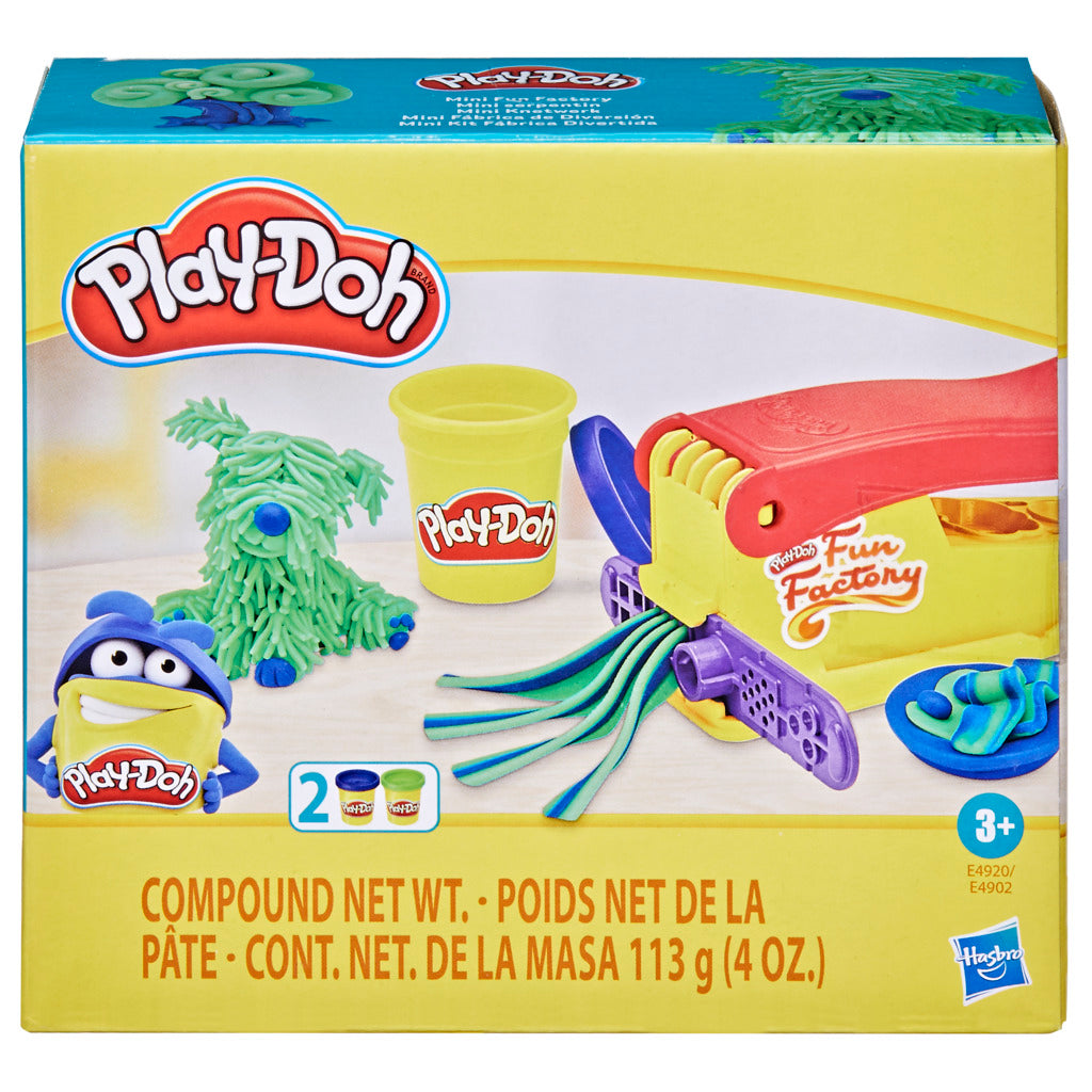 Portable Play - Doh Mini Fun Factory Set for Endless Creative Fun