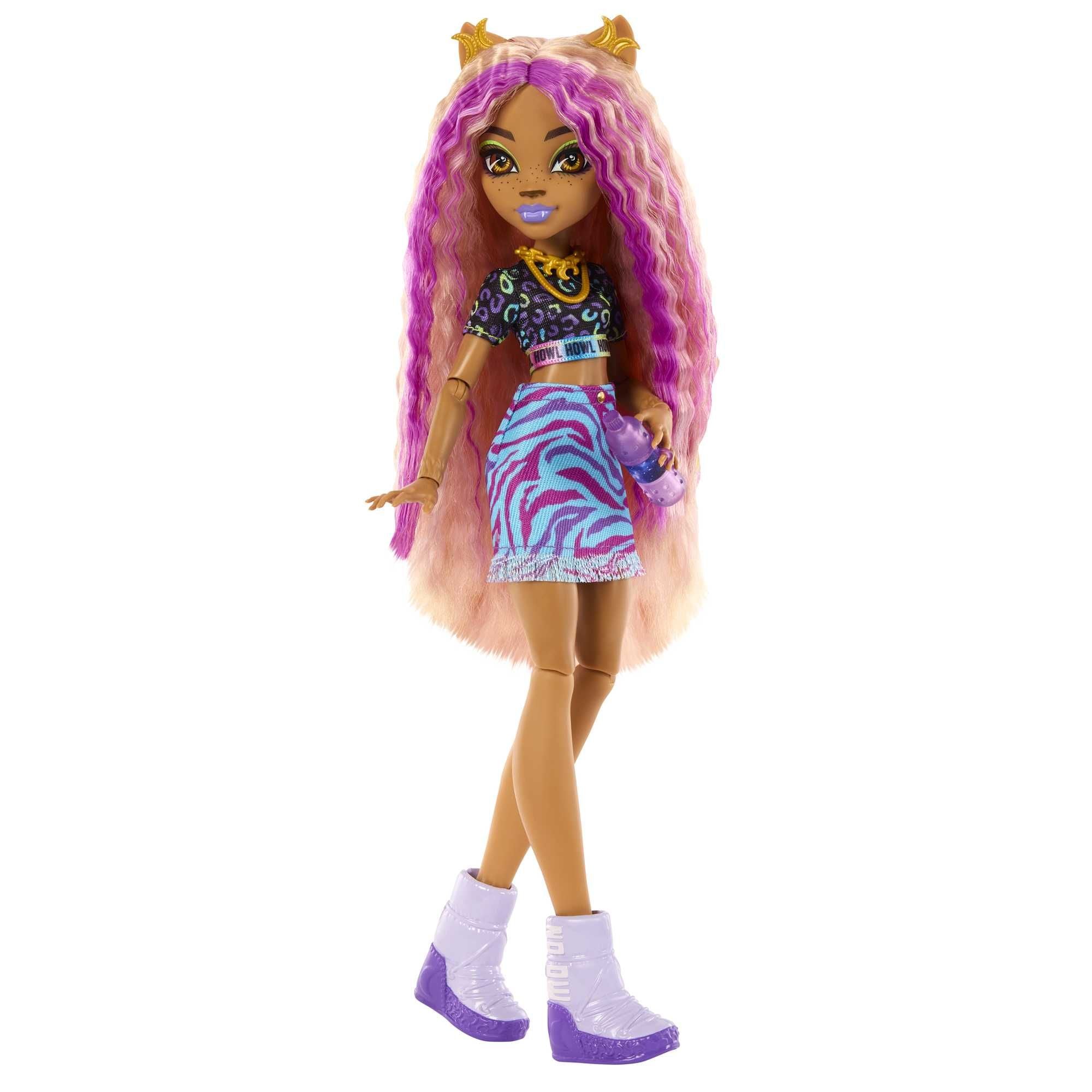 Monster High Skulltimate Secrets - Clawdeen Wolf Articulated Fashion Doll