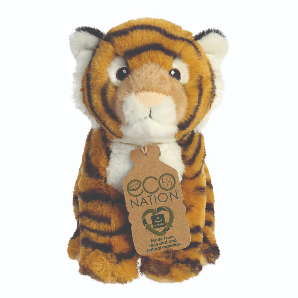 Aurora Eco Nation Soft Bengal Tiger Plush - Limited Offer