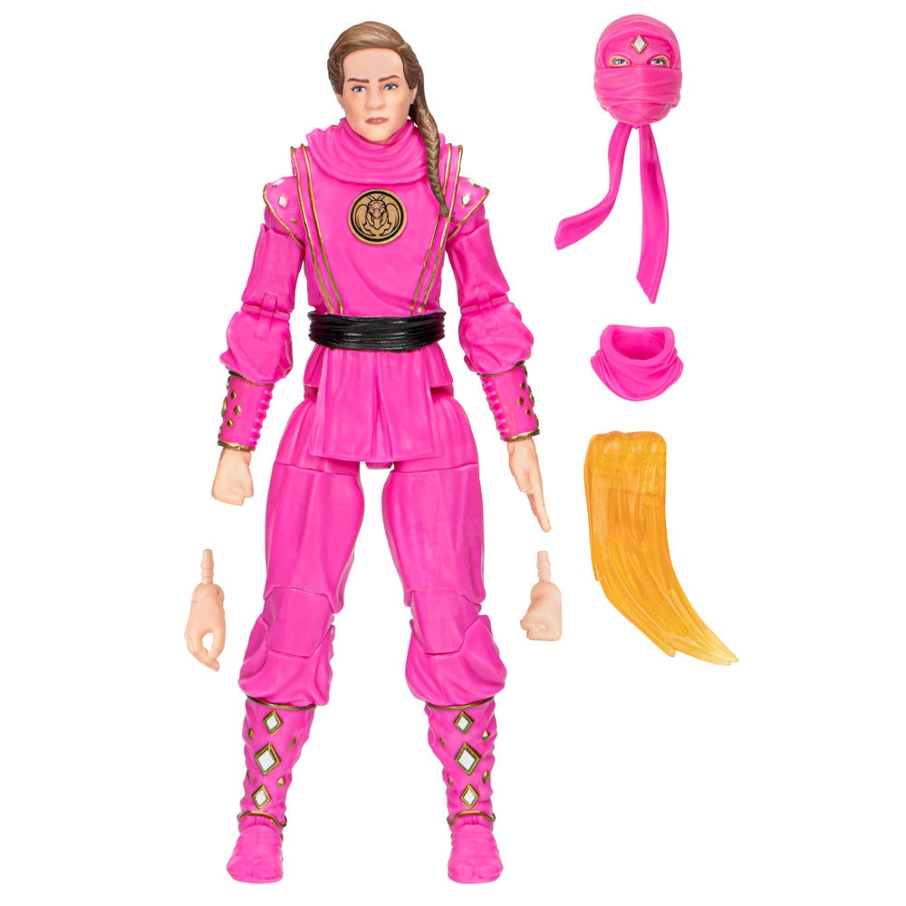 Power Rangers Lightning Collection - Cobra Kai's Samantha Larusso as Mighty Morphin Pink Mantis Ranger