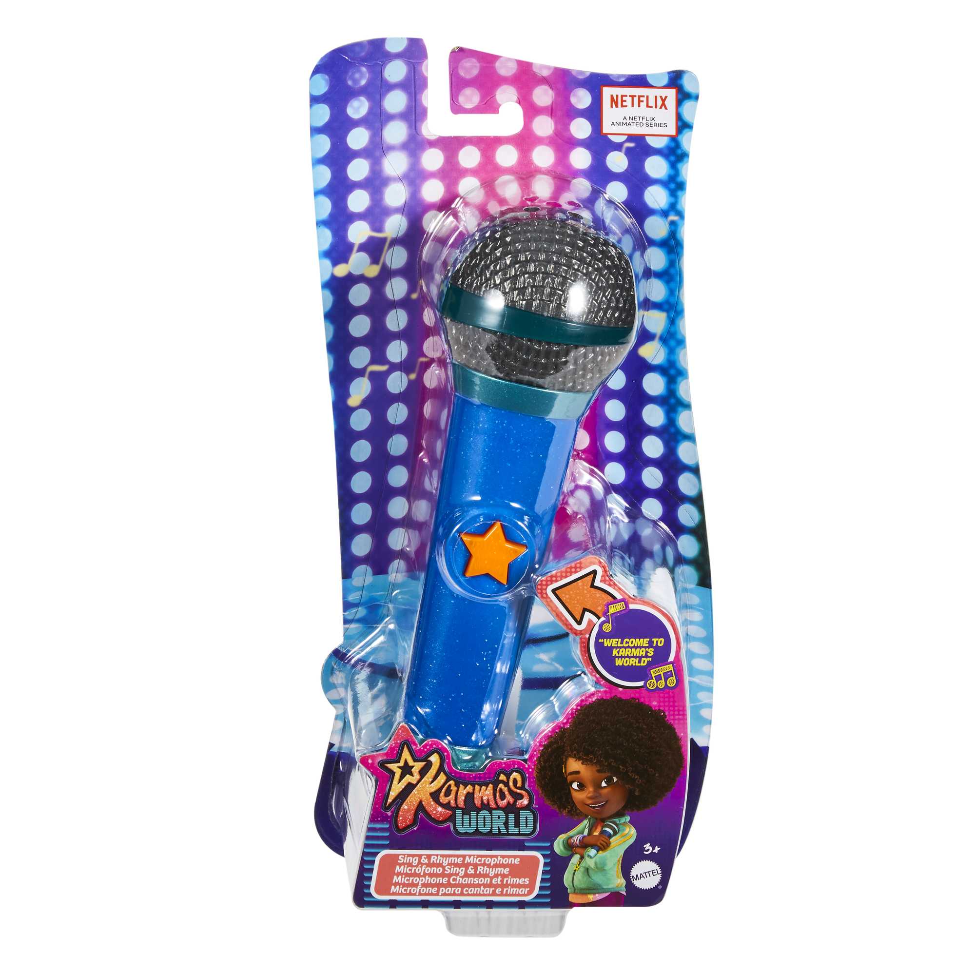 Hot! Karma's World Sing & Rhyme Toy Microphone