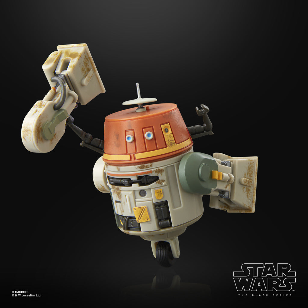 6-Inch Star Wars The Black Series Action Figure - Detailed Chopper (C1-10P)