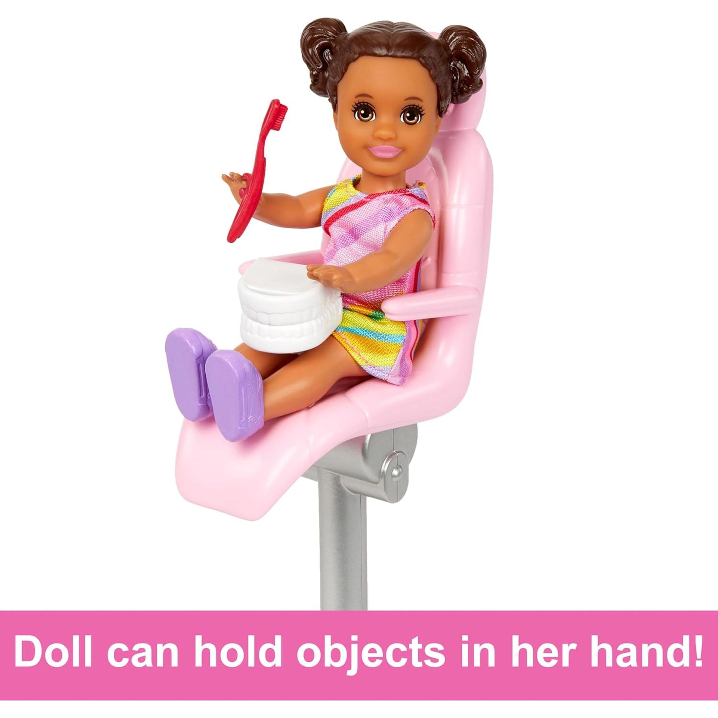 Blonde Barbie Dentist Career Doll & Dental Clinic Playset