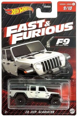 Hot Wheels Fast & Furious Themed 2020 Jeep Gladiator 9/10 Scale Vehicle