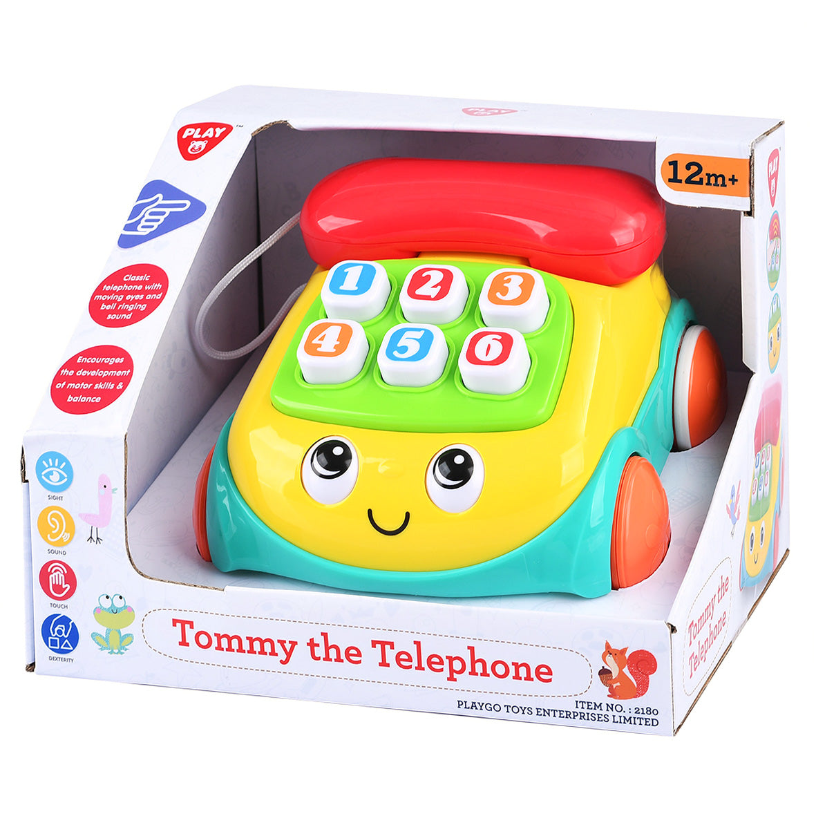 Hot Sale! Playgo Tommy The Classic Telephone Toy for Kids Aged 12 Months and Up