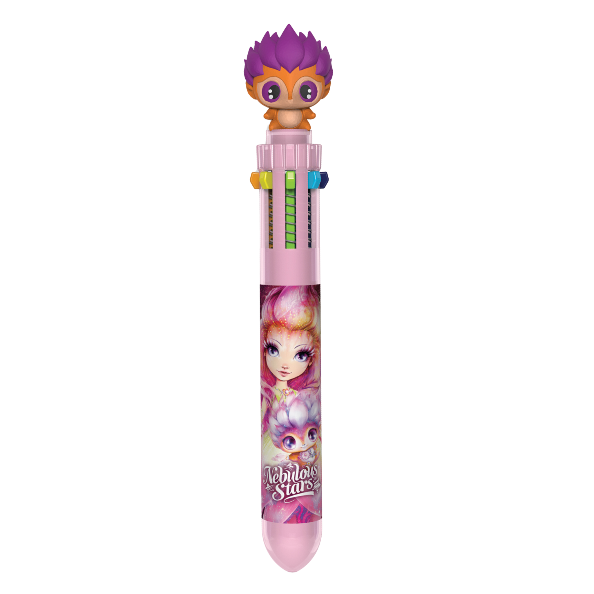 Amazing 10 - Colour Assorted Styles Nebulous Stars Ballpoint Pens, Great Value!