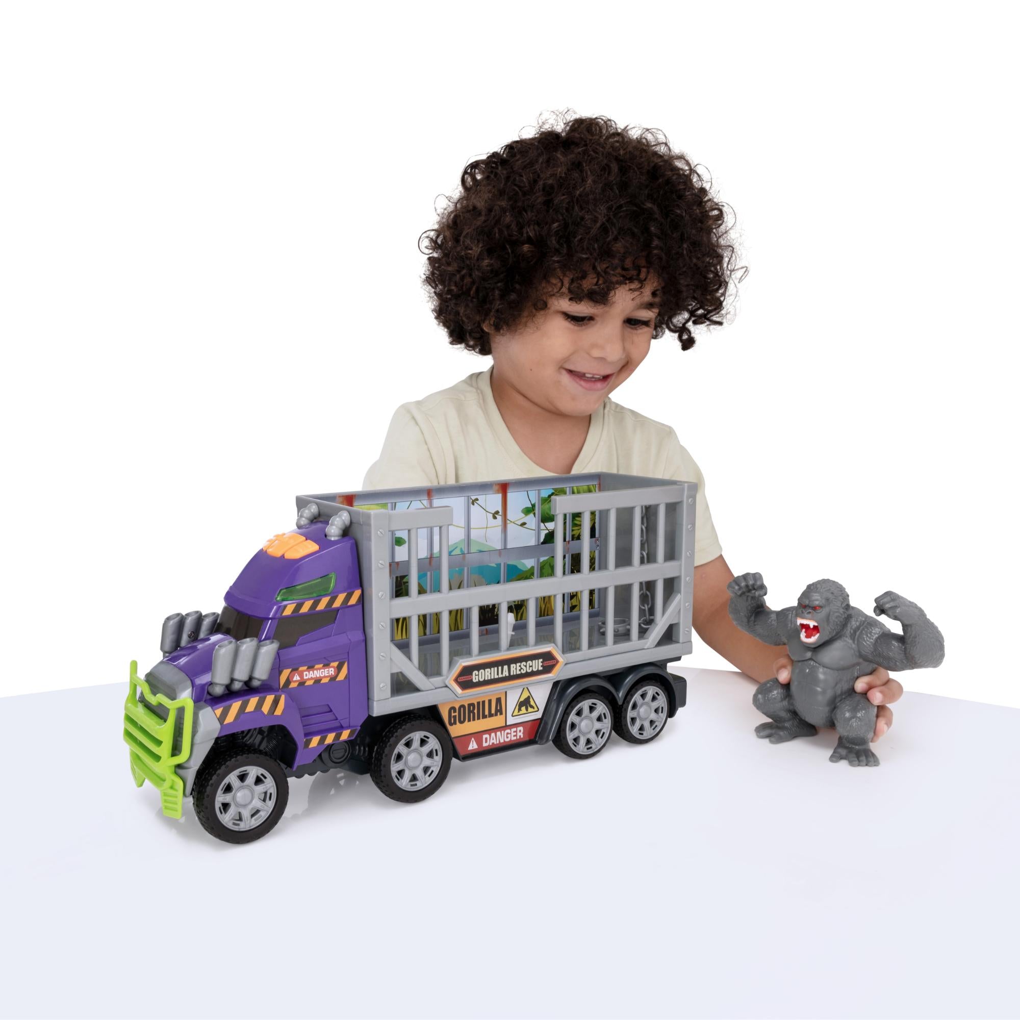 Teamsterz Monster Moverz Exciting Gorilla Rescue Set for Kids