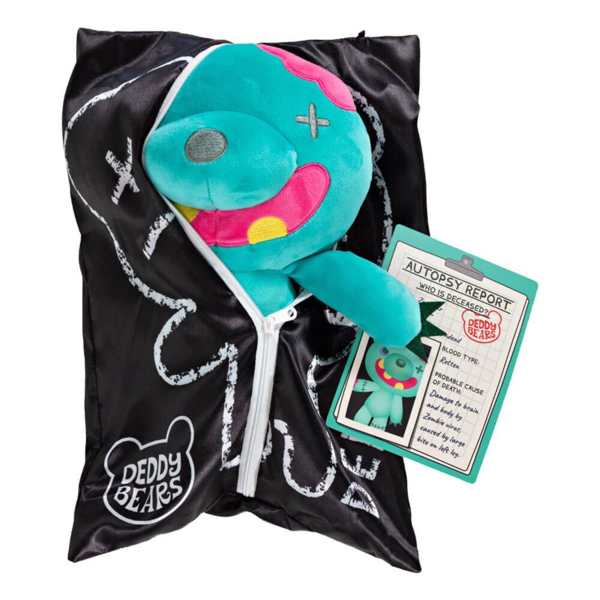 Hot! 30cm Zombear Deddy Bear Plush with Body Bag