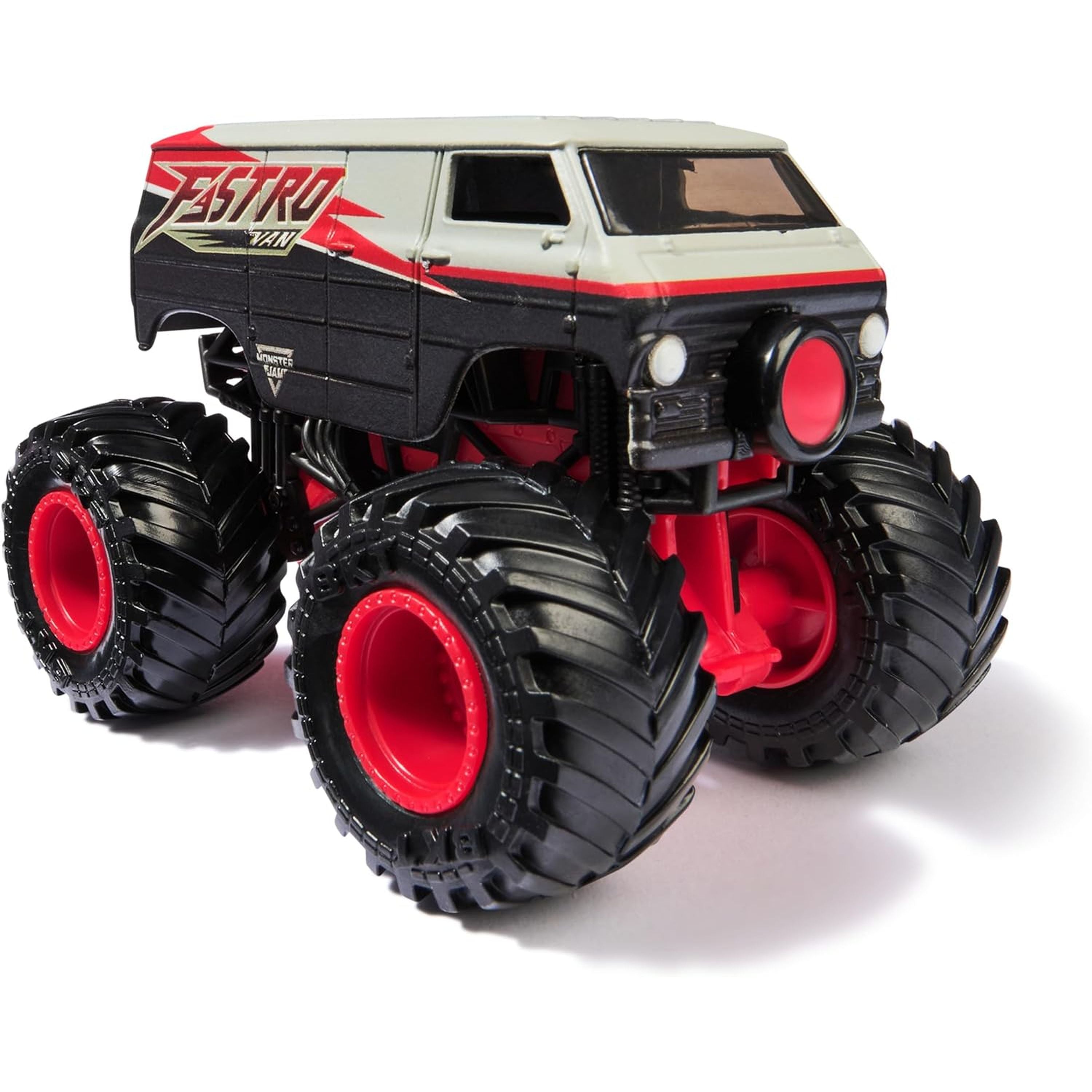 Hot Deal! Monster Jam 1:64 Scale Die - Cast Monster Truck Series 36 Fastro Van for Collectors