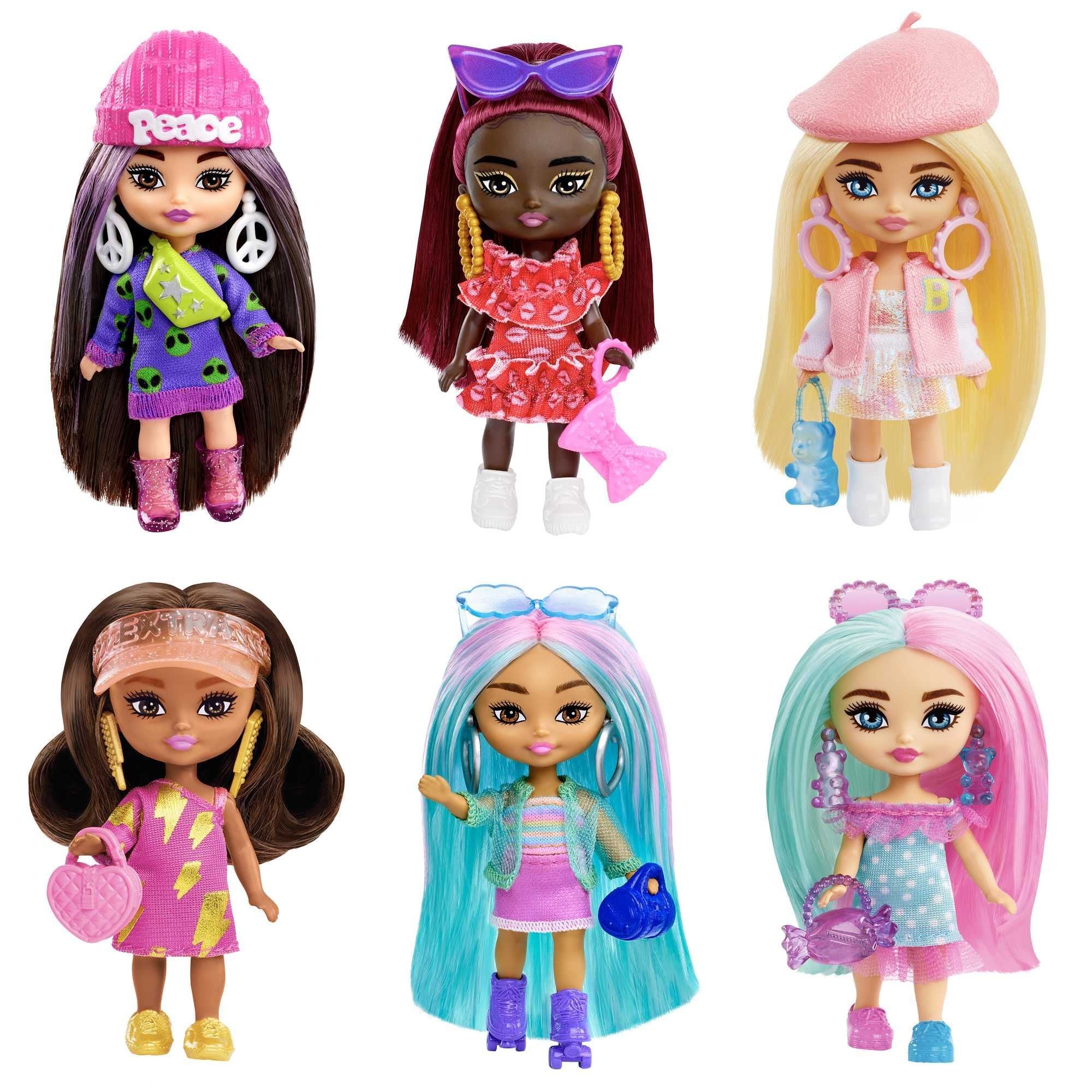 Hot! Barbie Extra Mini Minis Blonde Hair Doll