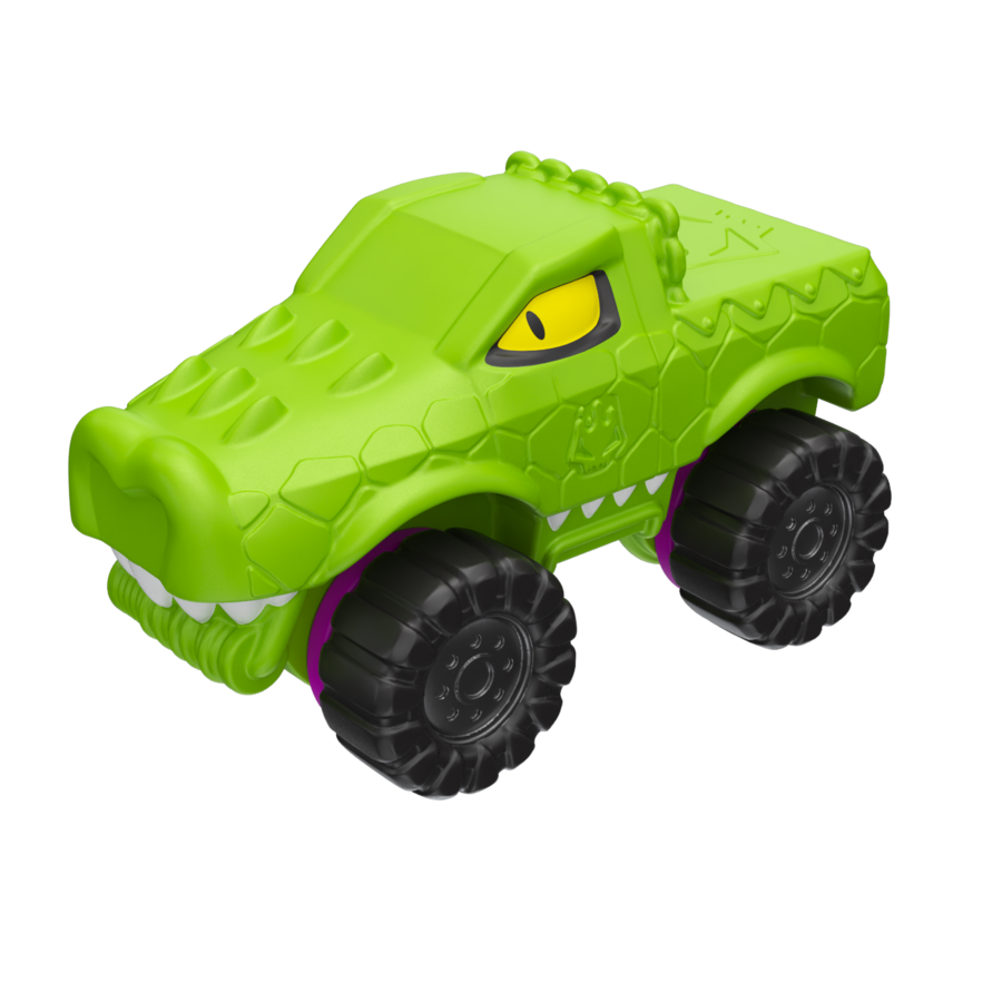 Get the Gooey Fun! Heroes Of Goo Jit Zu Goo Mobiles - Wreckin' Rock Jaw Toy Vehicles