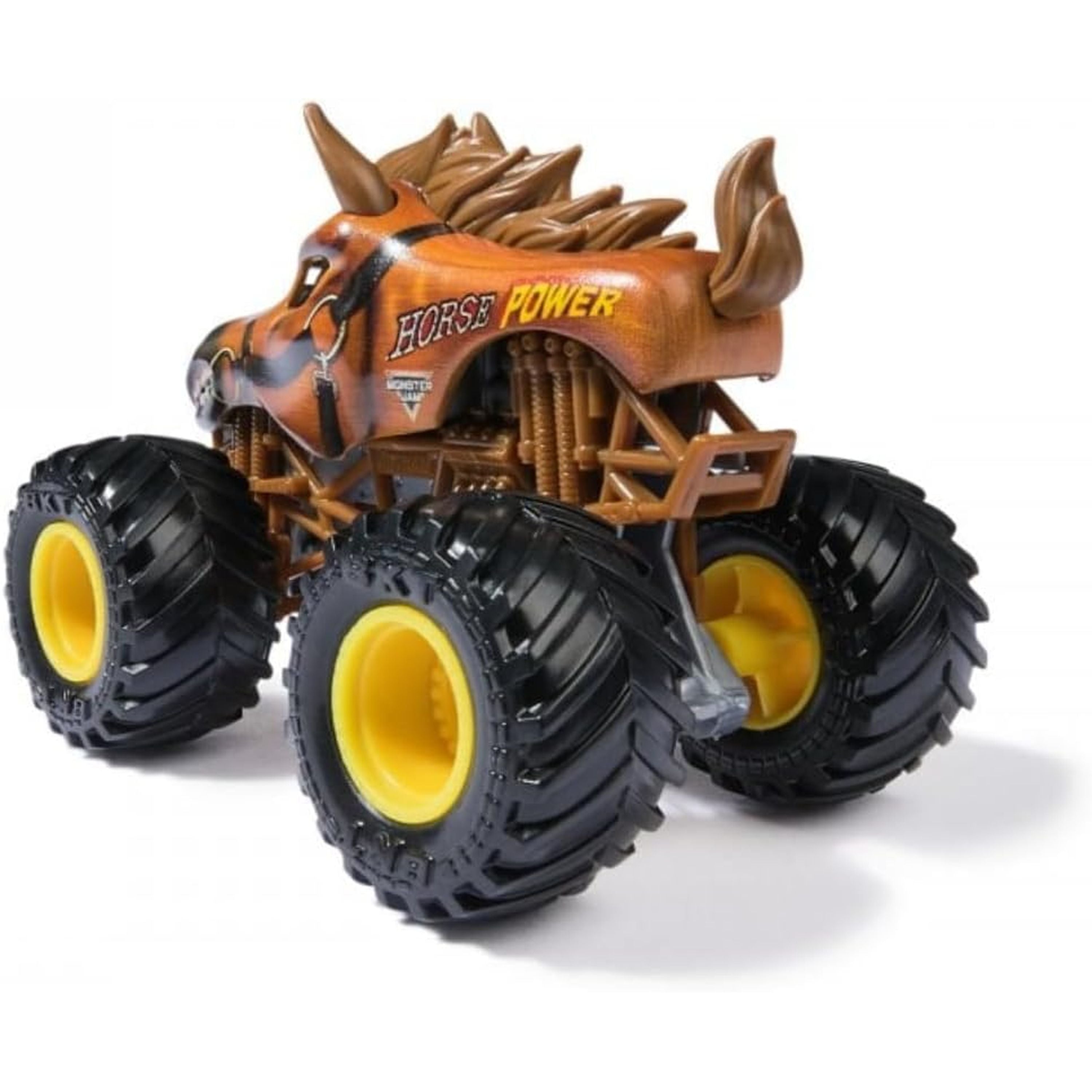 1:64 Scale Monster Jam Die - Cast Monster Truck Series 37 with Horse - Power Design
