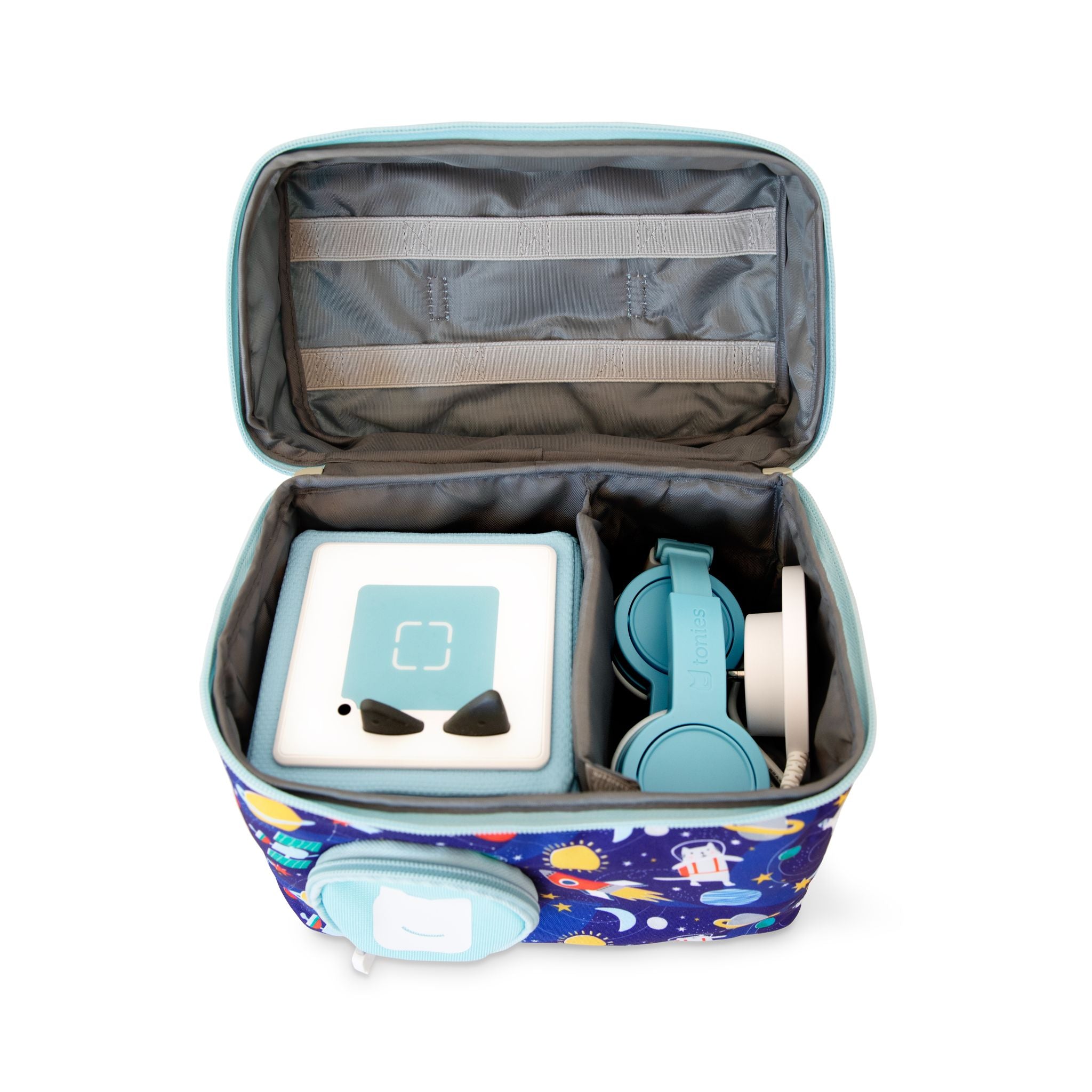 Tonies Blue Listen & Go Bag - Ideal for On-the-Go Listening