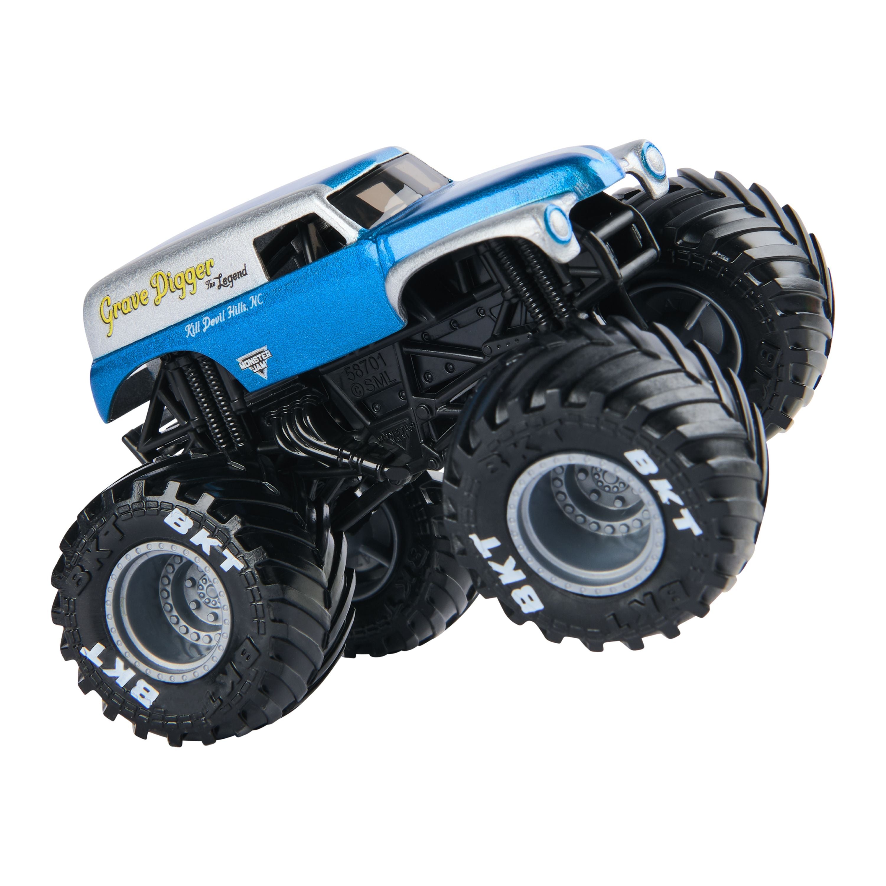 Hot! Monster Jam 1:64 Scale Grave Digger Legend Truck - Series 38