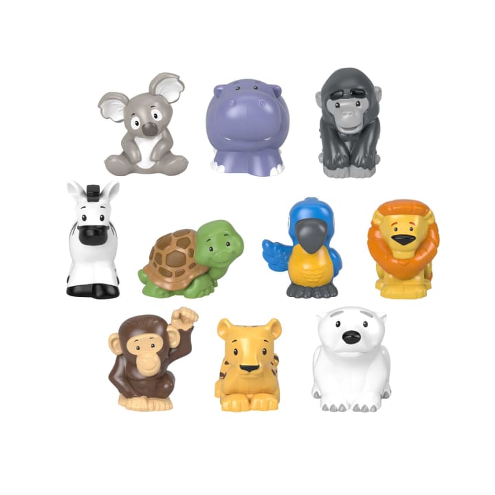 Fisher-Price Little People 10-Pack Animal Figures - Great for Kids' Imaginative Play
