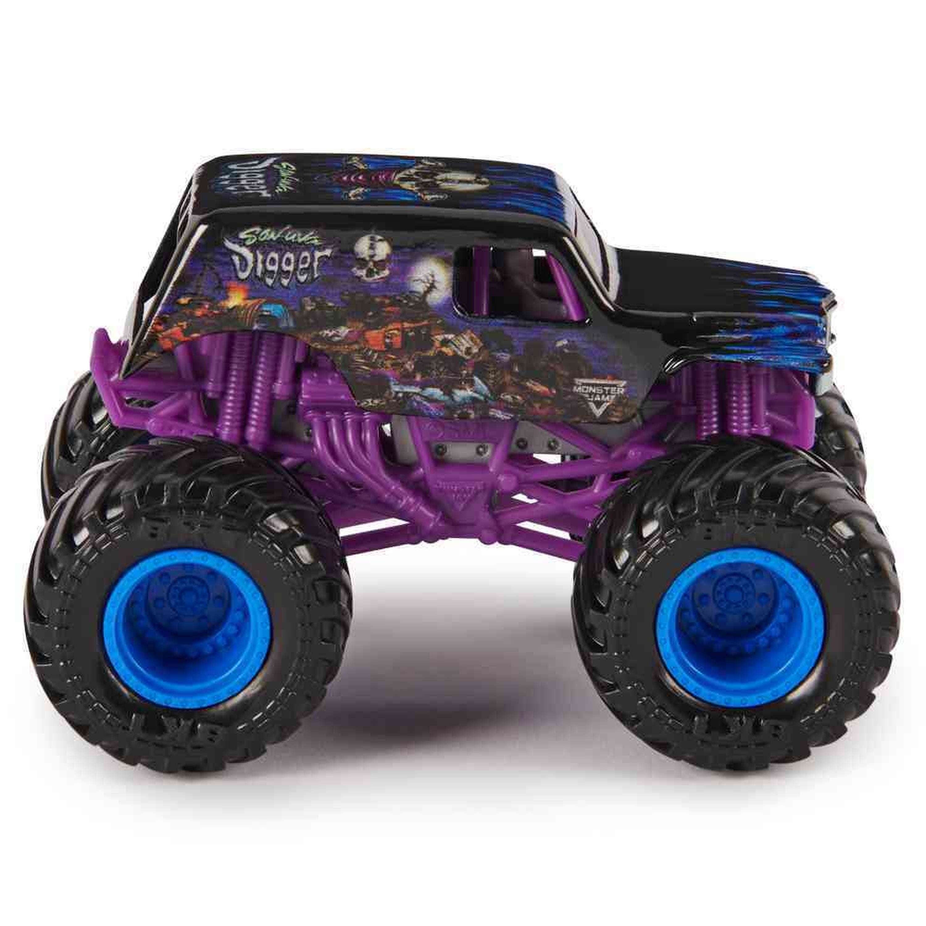 Hot Deal! Monster Jam 1:64 Scale Die - Cast Monster Truck Series 35 Son Uva Digger for Collection