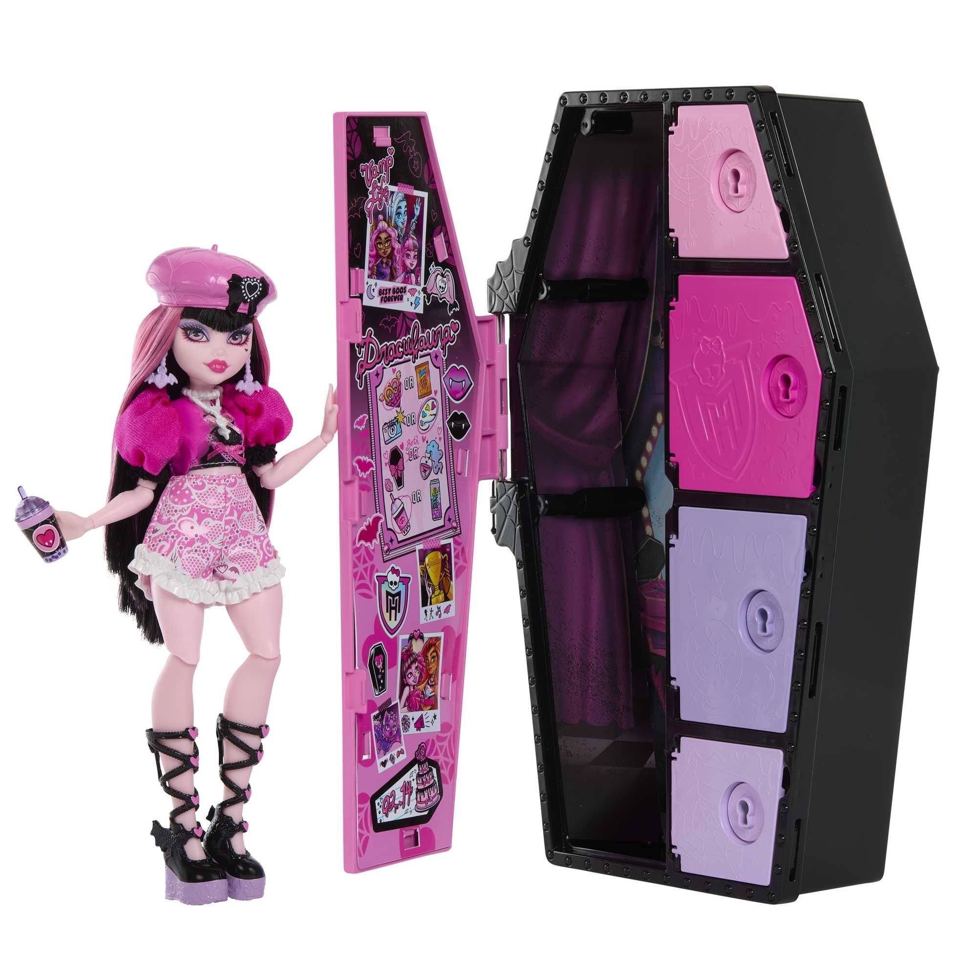 Hot! Monster High Skulltimate Secrets Draculaura Doll