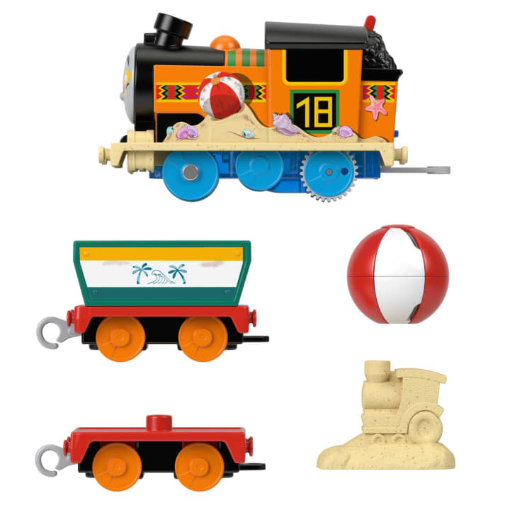 Fisher-Price Battery-Powered Thomas & Friends Beachy Nia Toy Train Set