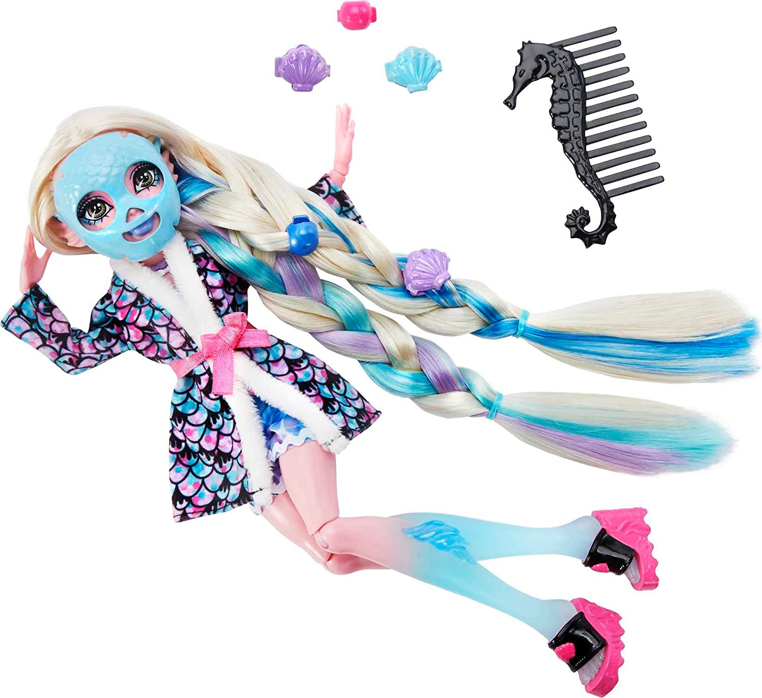 Monster High Lagoona Blue Spa Day Set - A Fabulous Gift for 4+ Year Olds