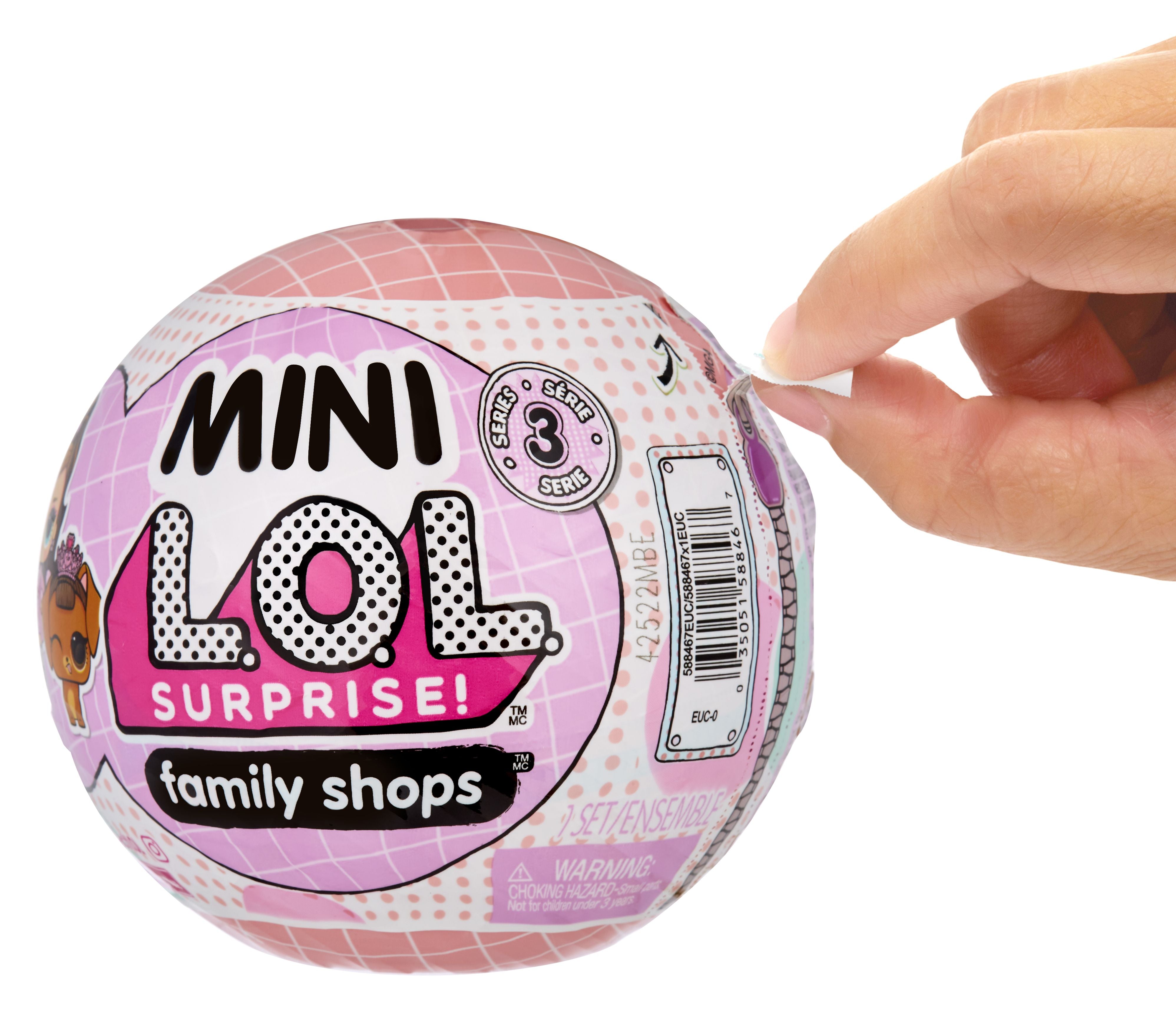Hot Sale! L.O.L. Surprise Mini S3 Family Shops Blind Ball Collectible Toys