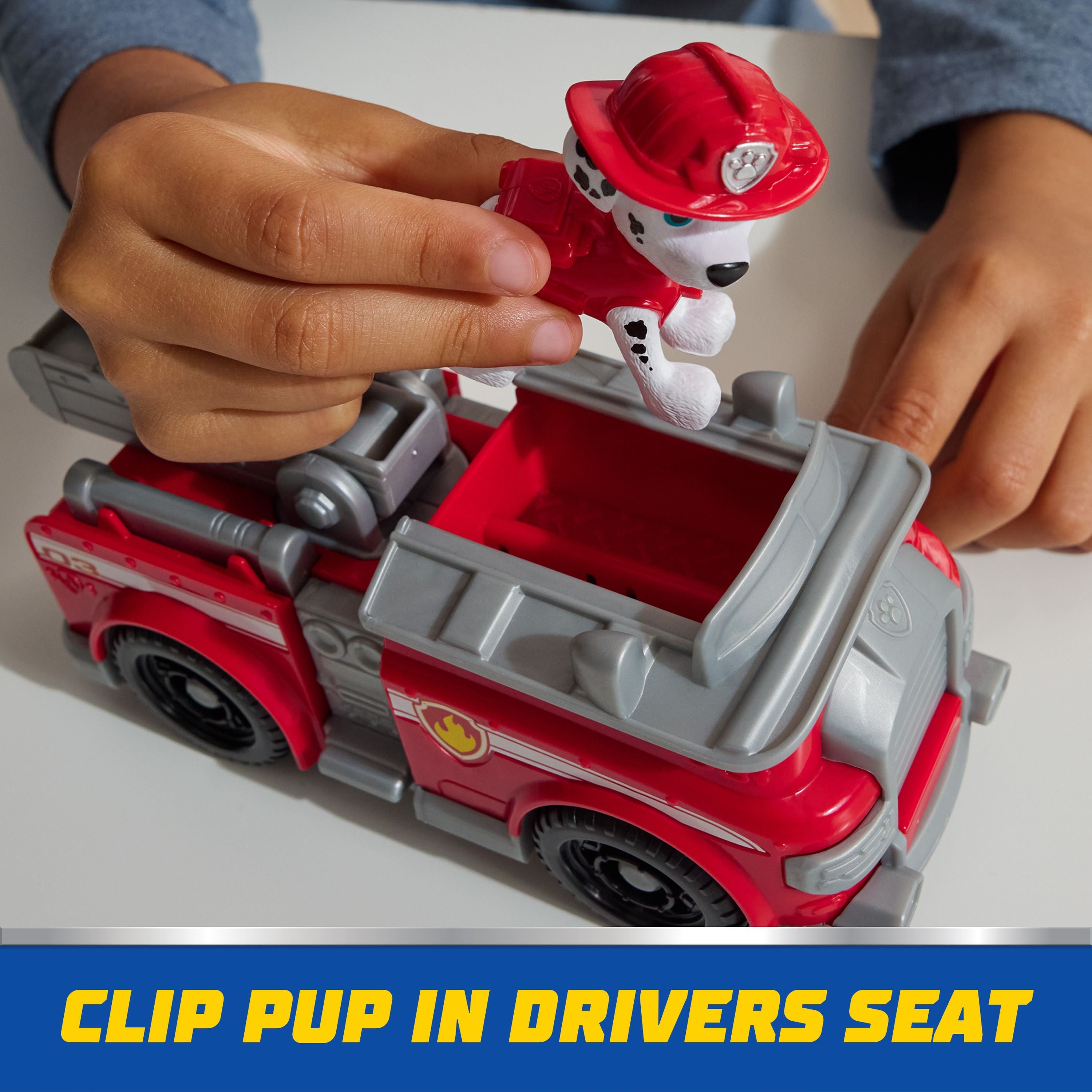 Hot Sale! PAW Patrol Marshall's Basic Rescue Firetruck Toy for Preschoolers