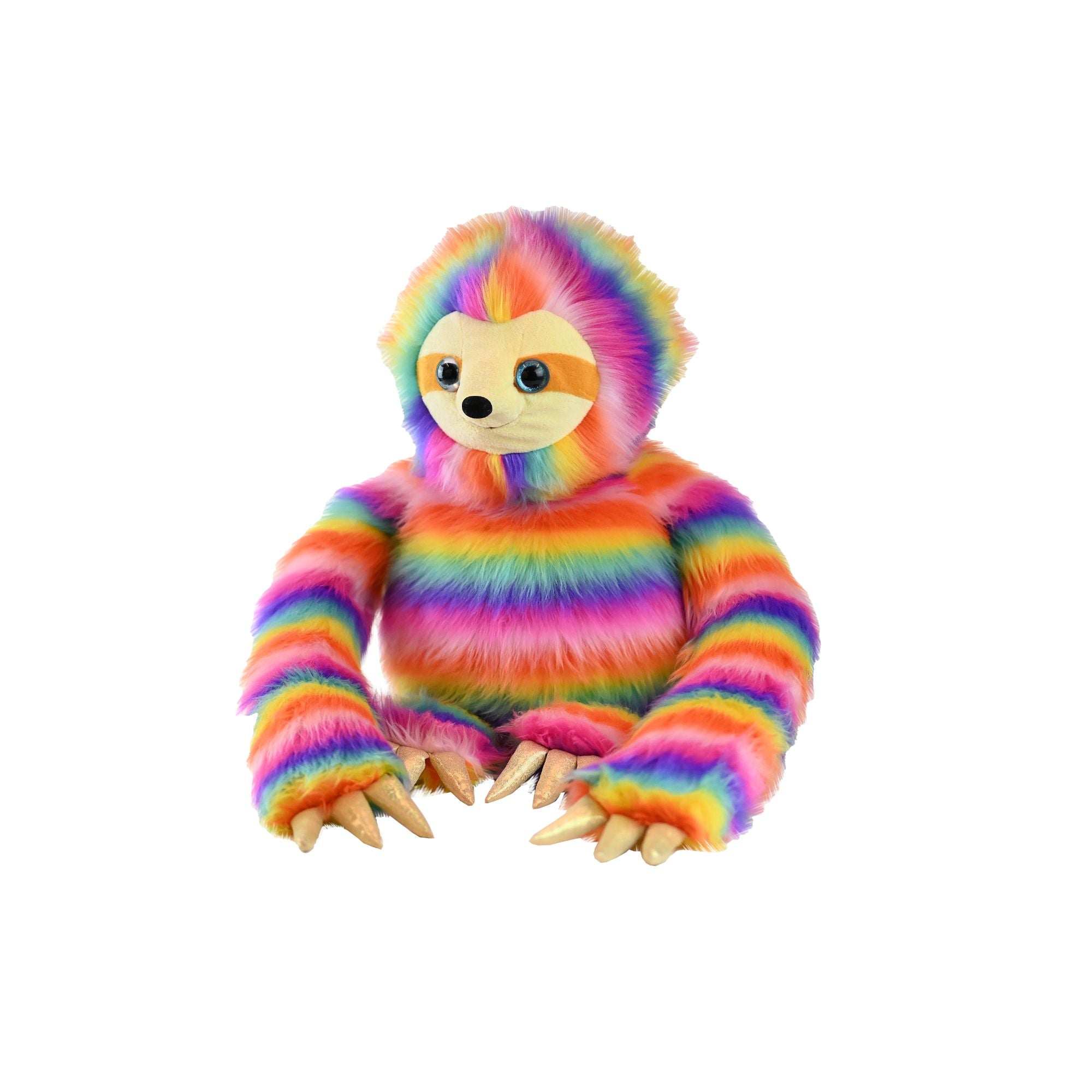 Wild Republic Jumbo 30-Inch Rainbowkins Sloth - Adorable & Cuddly!