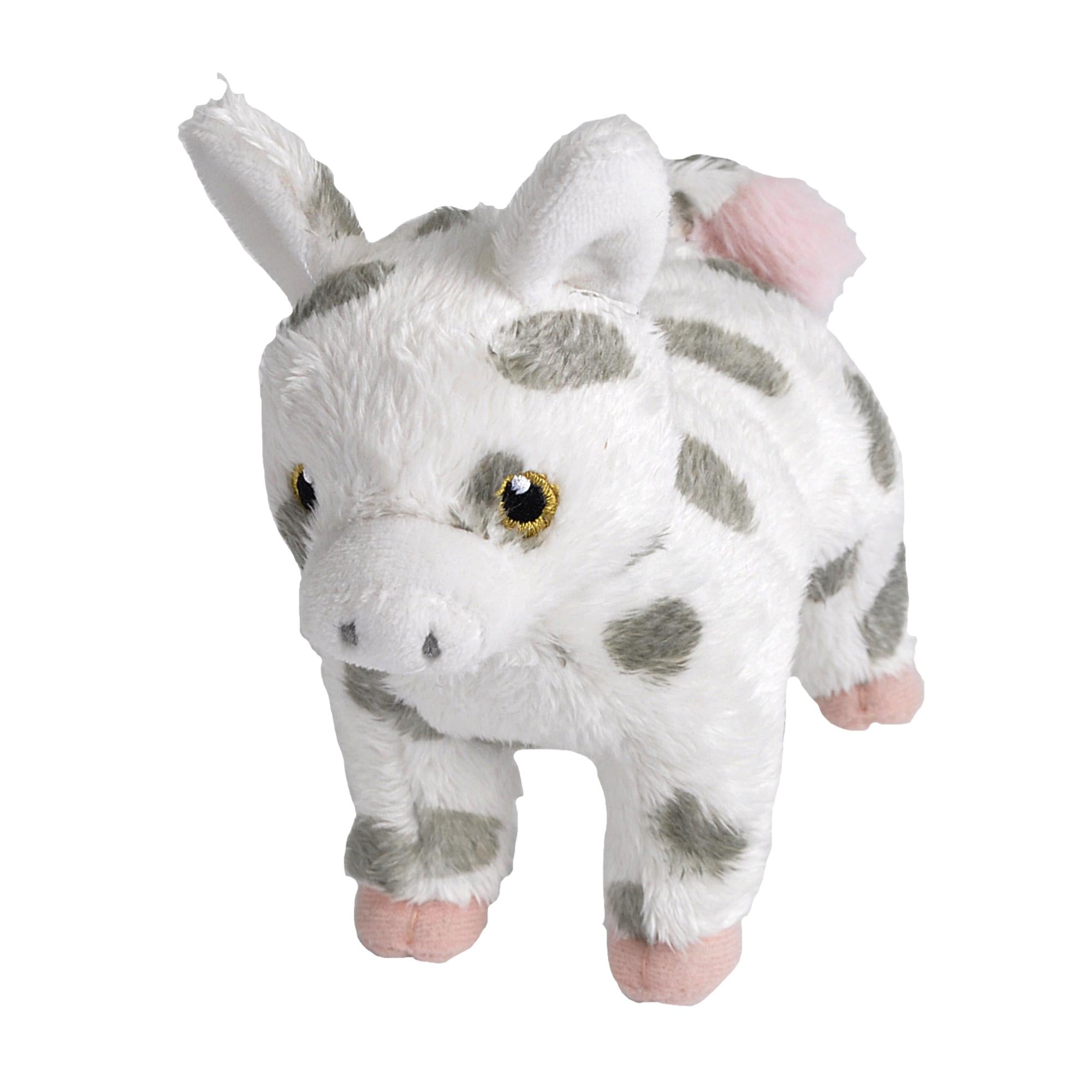Wild Republic 7-Inch Spotted Pig Plush Toy - Lil Farm Collection, Perfect for Kids