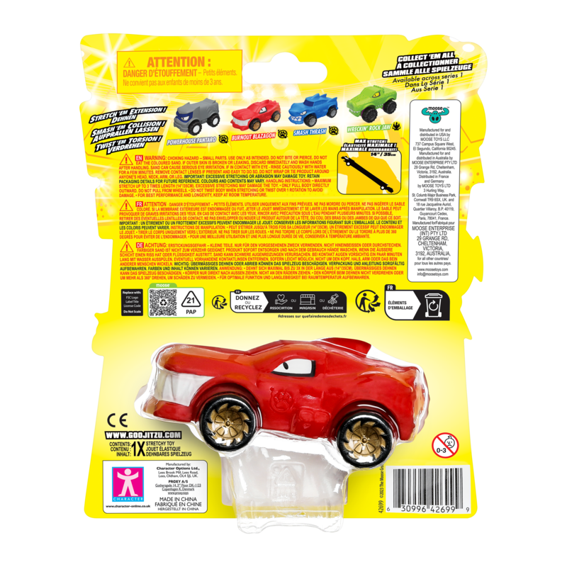 Hot Deal! Heroes Of Goo Jit Zu Goo Mobiles - Burnout Blazagon Toy Vehicles