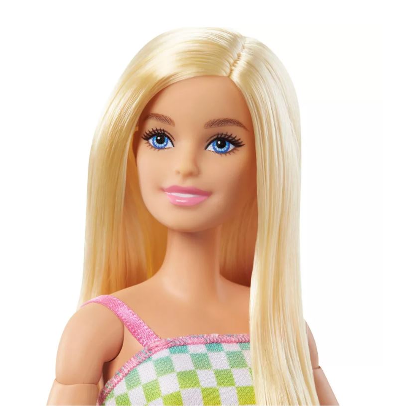 Barbie Fashionistas Blonde Doll with Manual Purple Wheelchair and Pink Ramp
