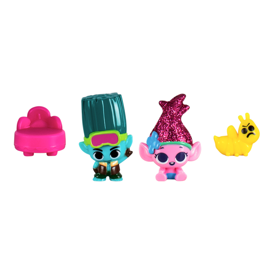 Hot! DreamWorks Trolls Band Together Mineez 2-Pack Figures