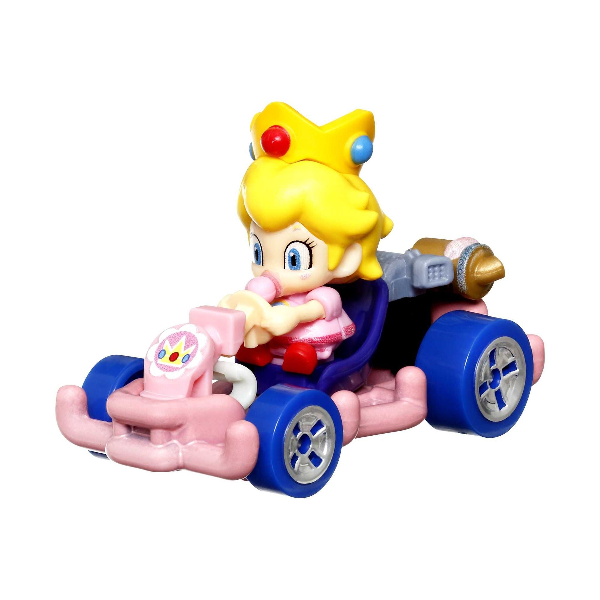 Hot Wheels Mario Kart Baby Peach Pipe Frame - Awesome Die - Cast Assortment