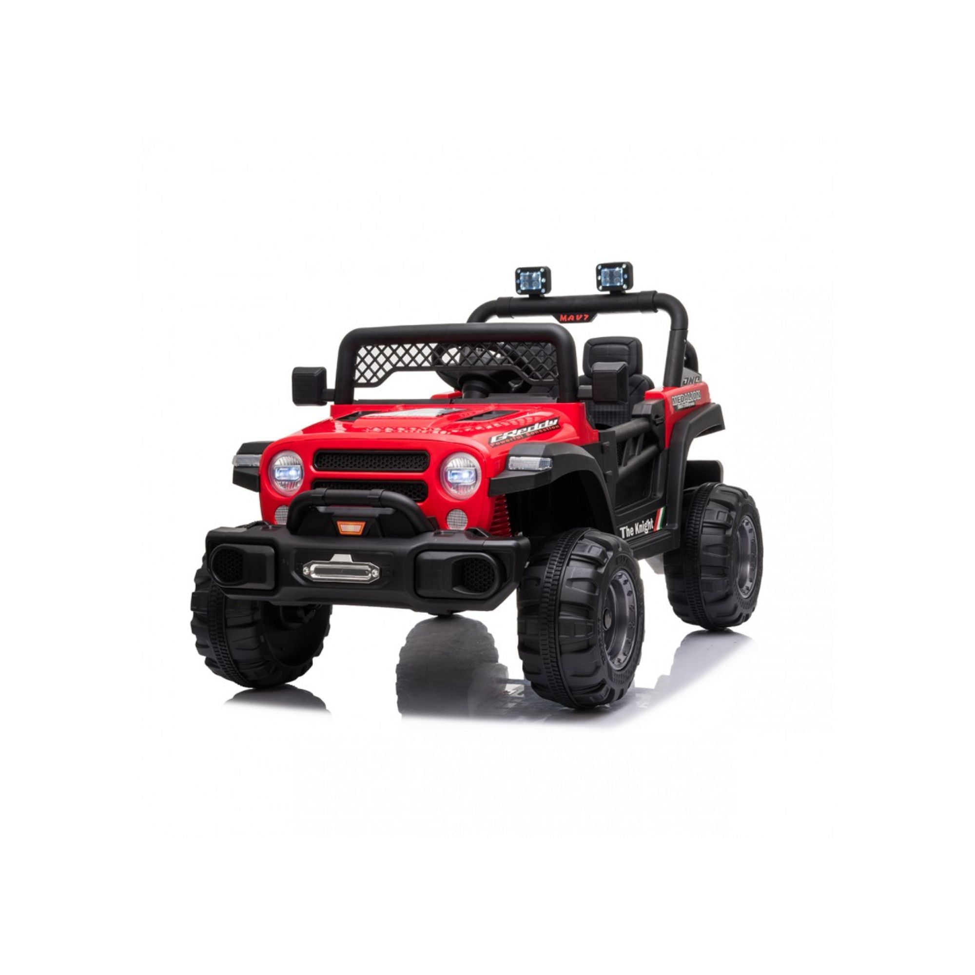 Red Go Skitz Basher 12V Kids' Ride - On Vehicle with Cool Features