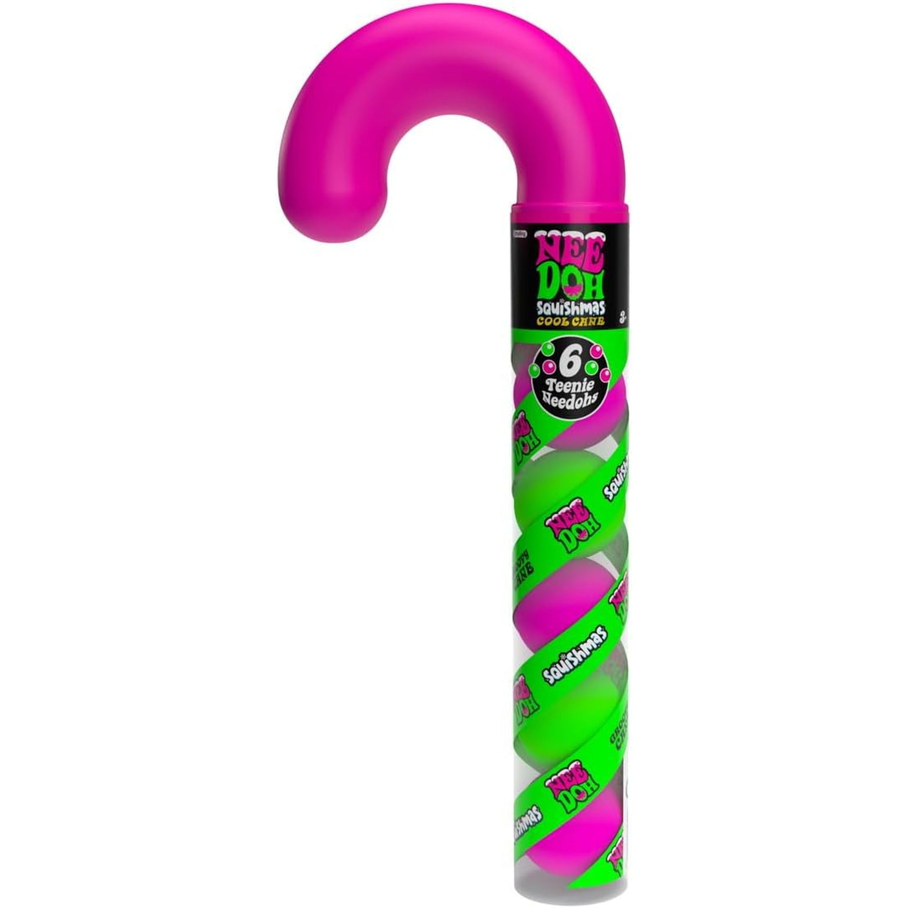 Schylling Squishmas Cool Cane NeeDoh - Ideal Holiday Toy