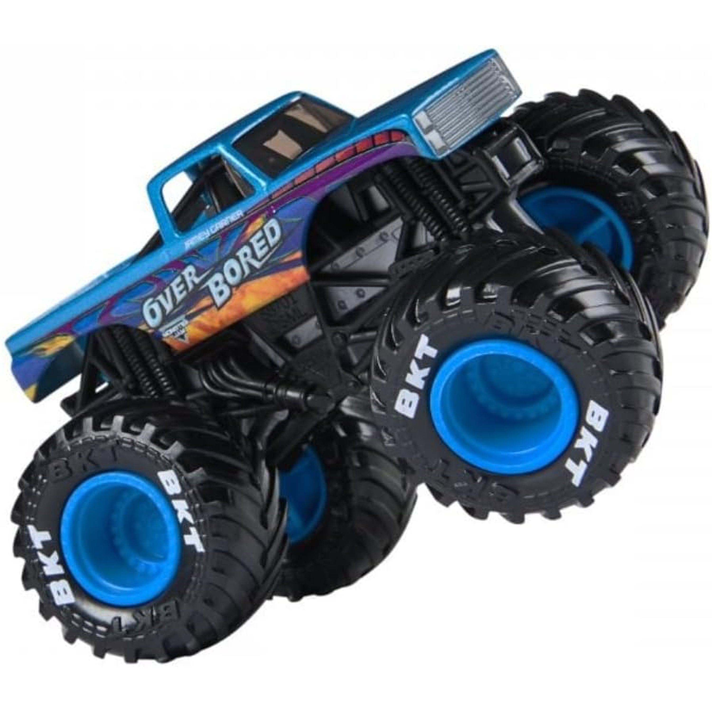 Hot Deal! Monster Jam 1:64 Scale Die - Cast Monster Truck Series 37 Over Bored