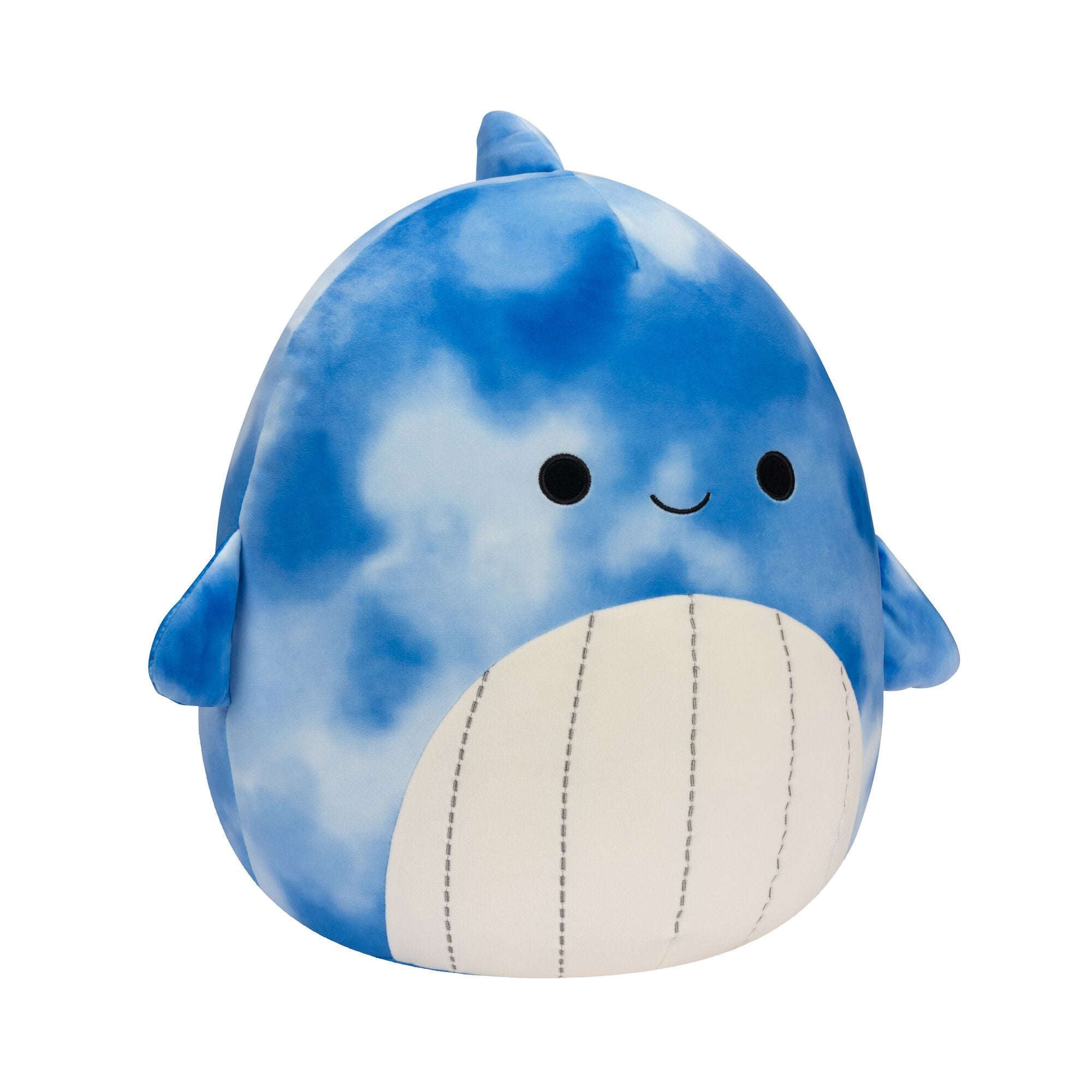14-Inch Tie-Dye Blue Whale Squishmallows - Samir S16, Hot Plush Toy!