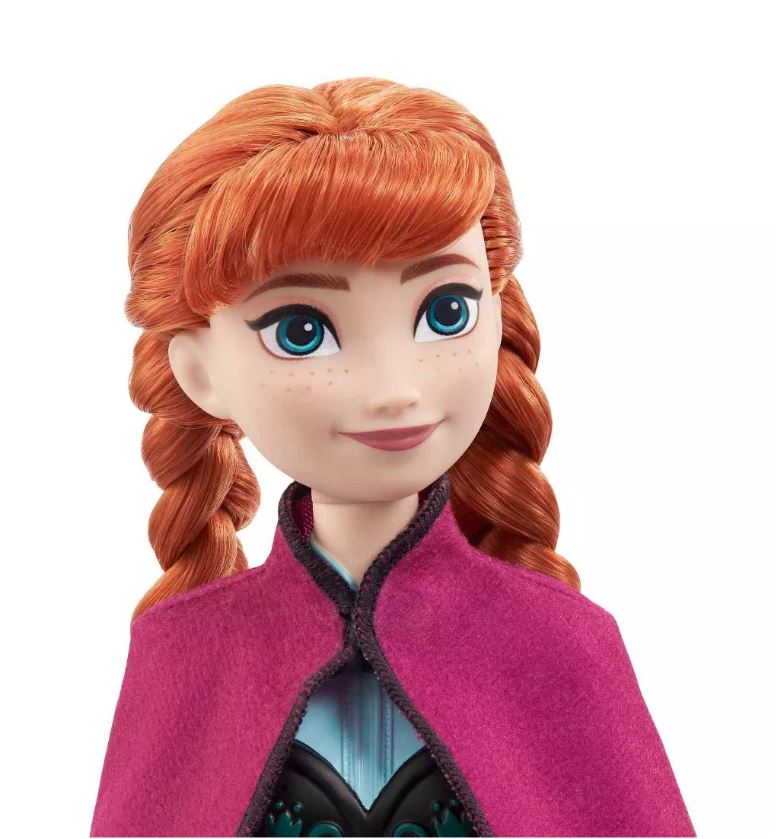 Hot! Disney Frozen Fashion Doll - Anna in Signature Blue Travel Dress