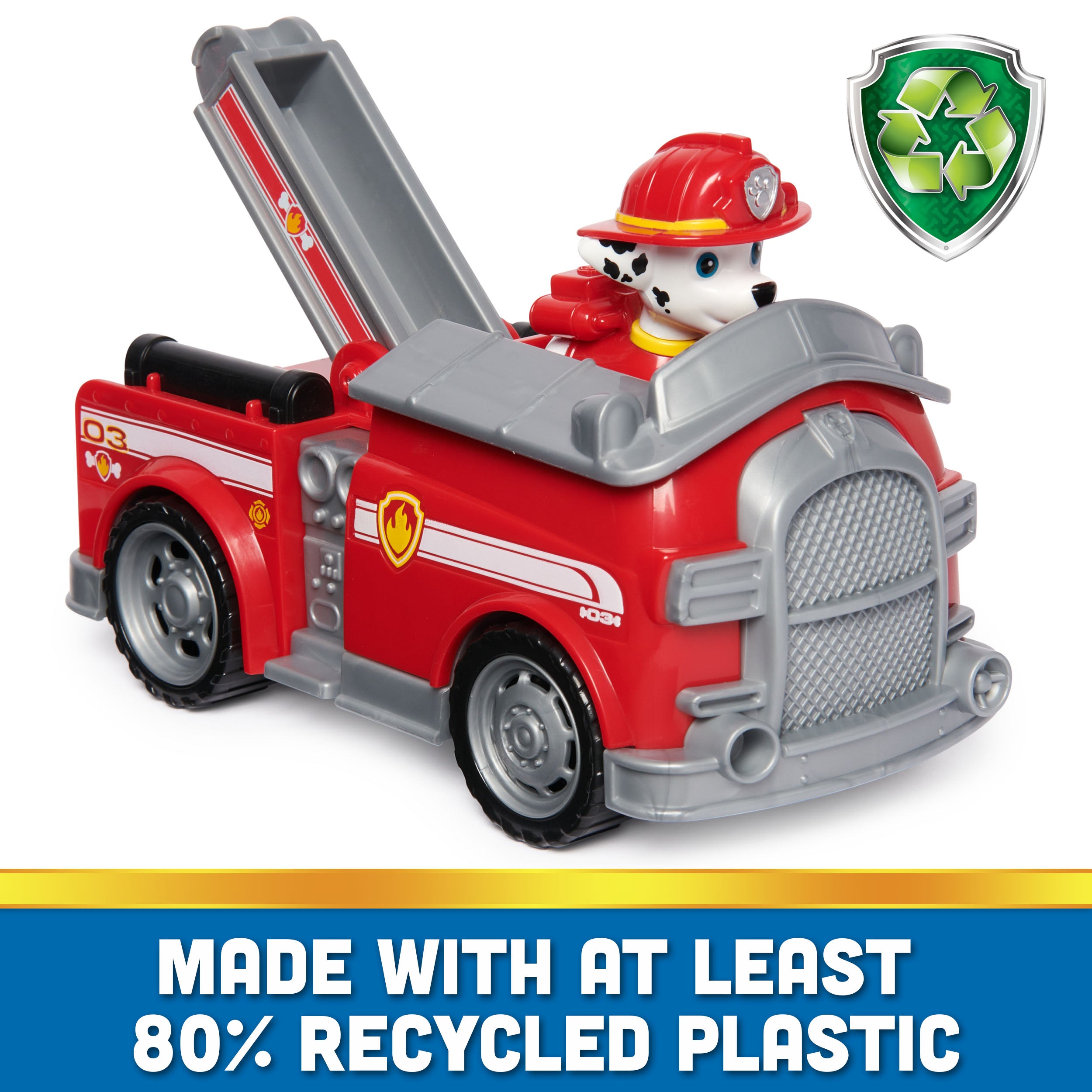 Hot Sale! PAW Patrol Marshall's Fire Engine Toy for Kids Aged 3+