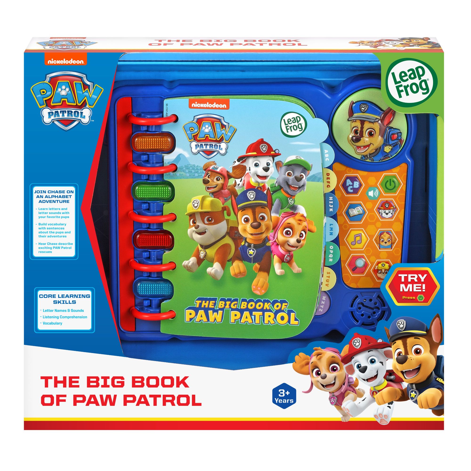 LeapFrog PAW Patrol Alphabet Adventure Big Book - Ideal for 3+