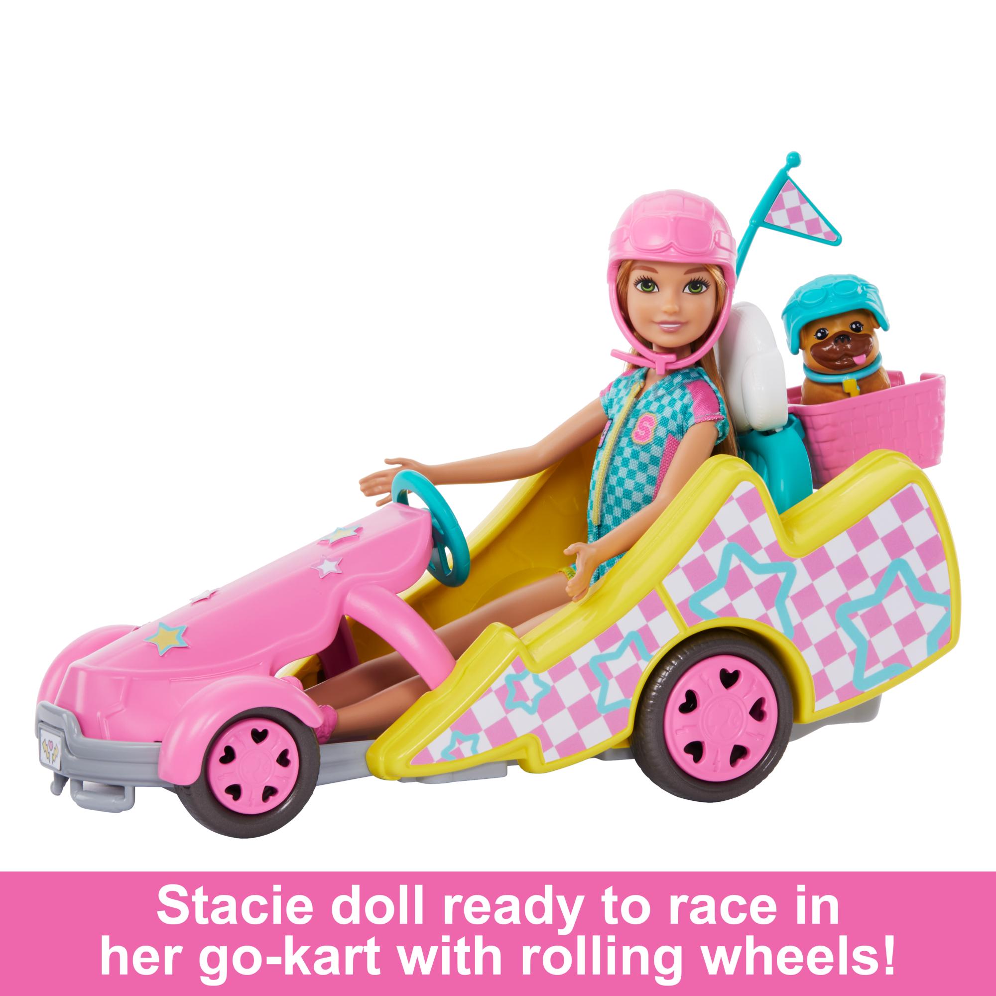 Hot Sale! Barbie and Stacie Rescue Themed Doll with Go - Kart Toy Set