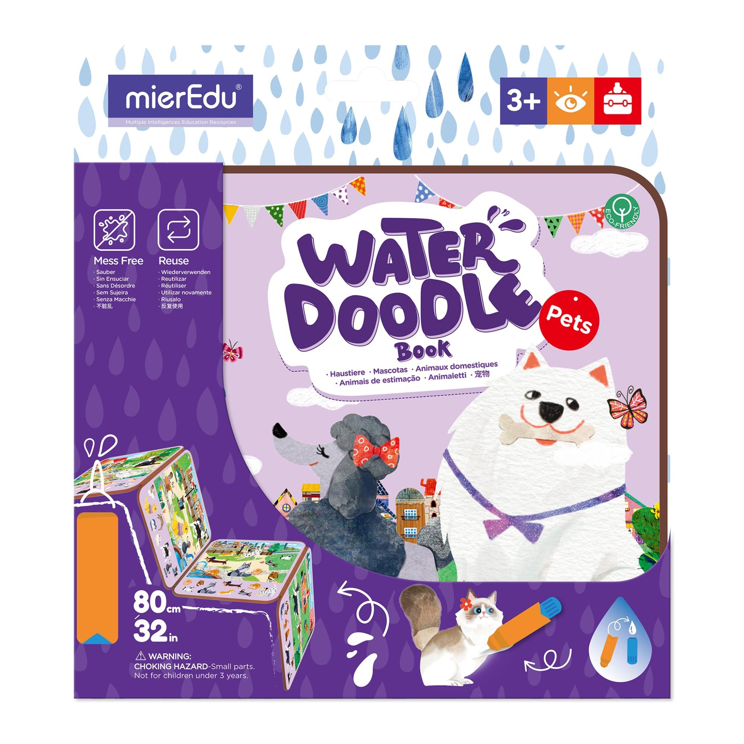 Assorted Styles Magic Water Painting Doodle Book for Kids