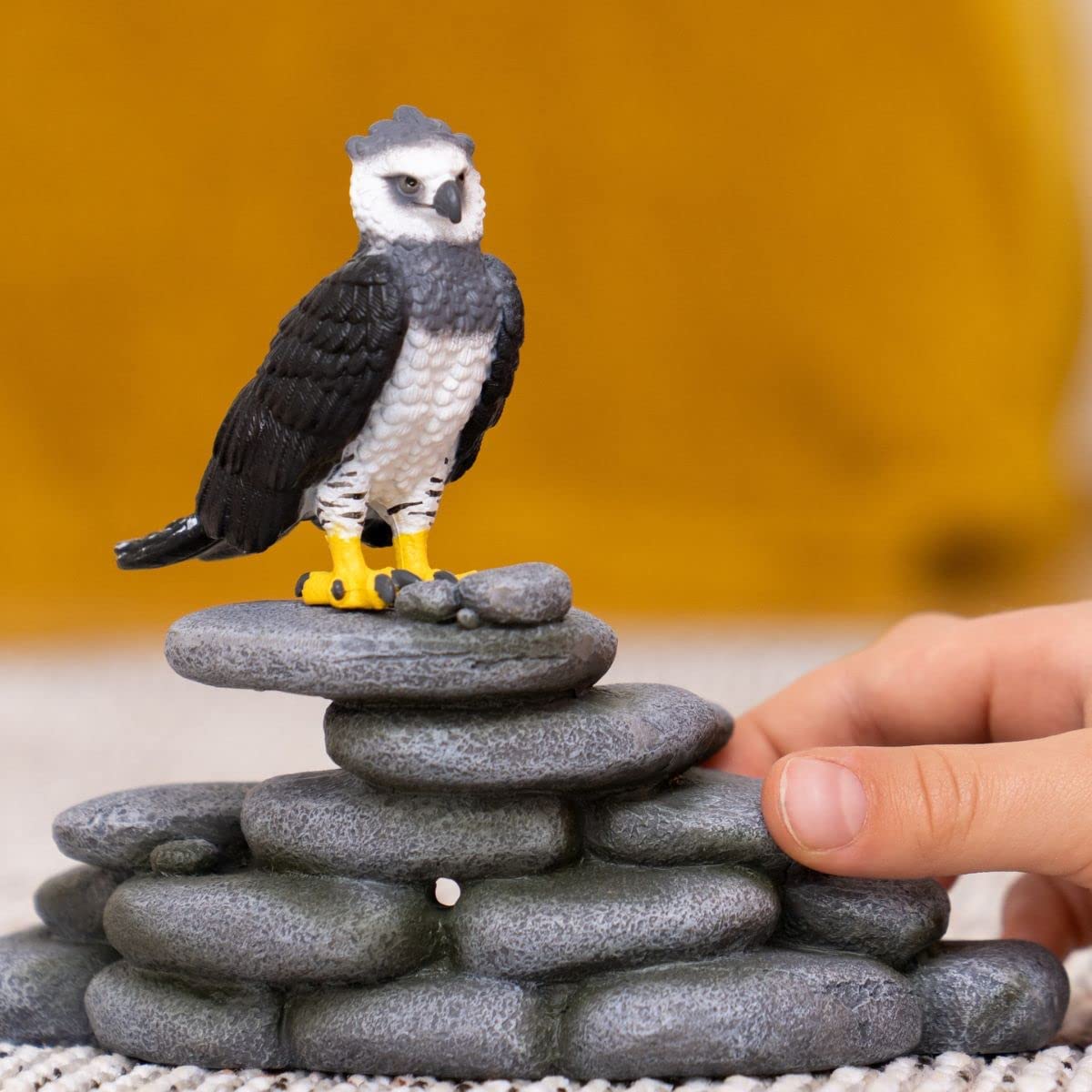 Schleich Realistic Harpy Eagle Toy for Kids' Wild Adventures